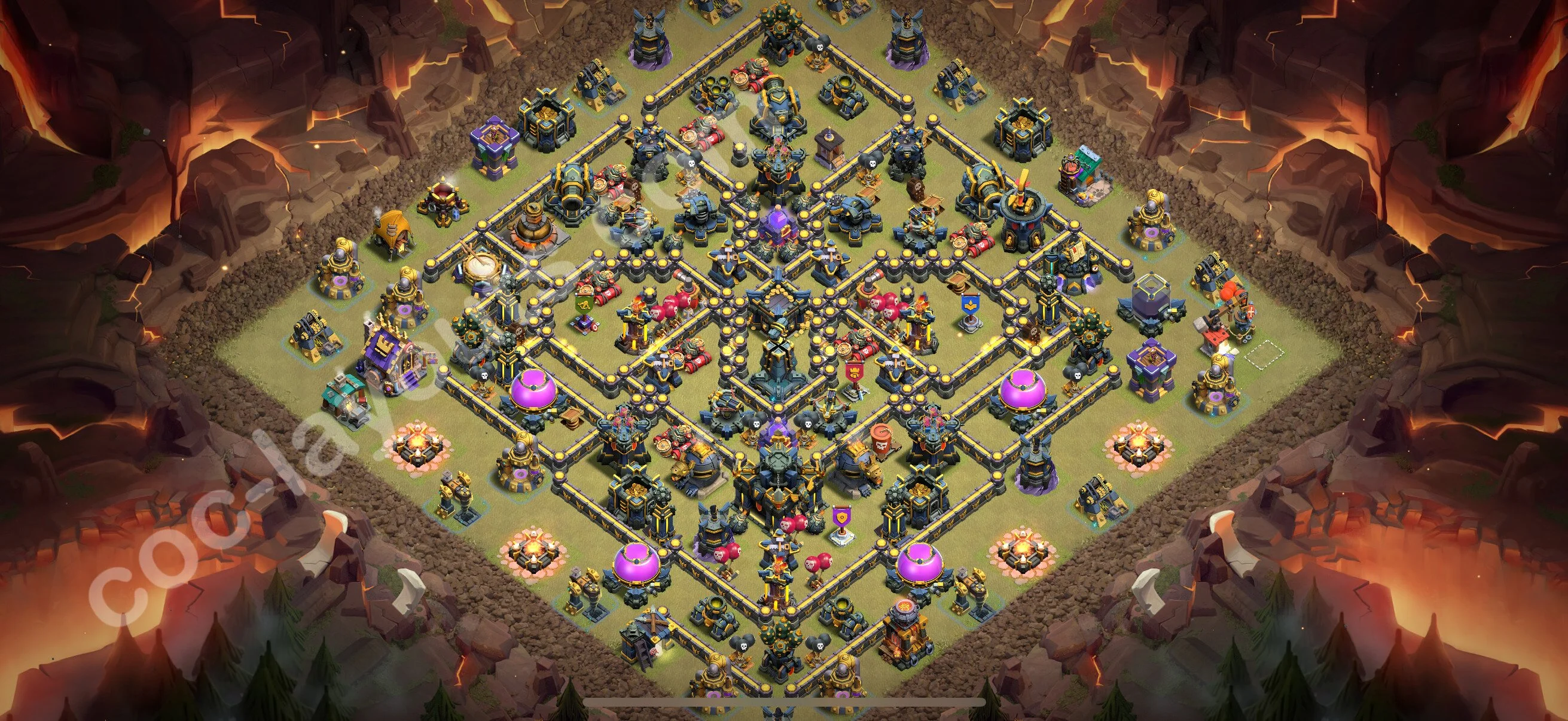 Top War Base TH17 with Link, Anti Everything - CWL Defence Plan 2026 - Clash of Clans - (#35) — Guerre BH17