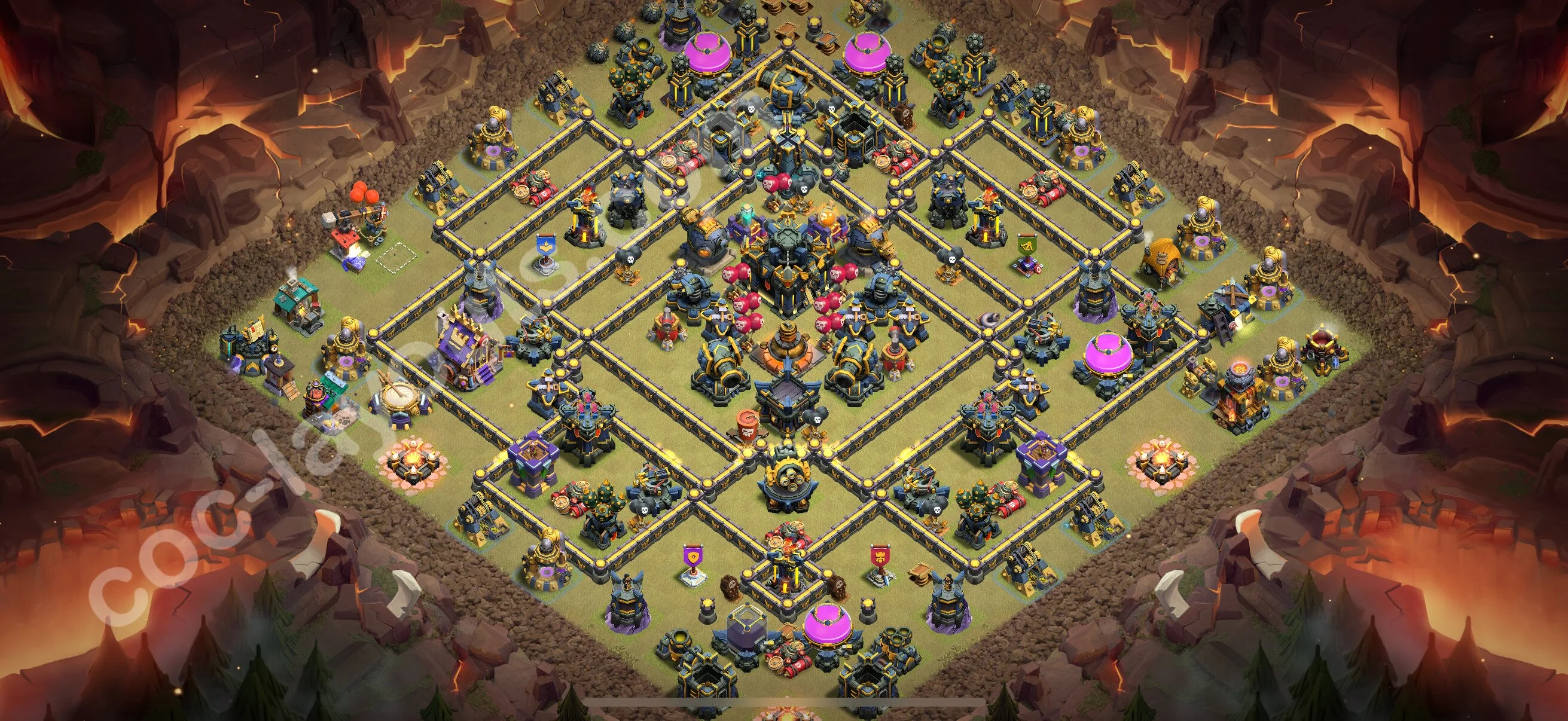 Top War Base TH17 with Link, Legend League - Anti 2 Stars CWL Plan 2026 - Clash of Clans - (#4)