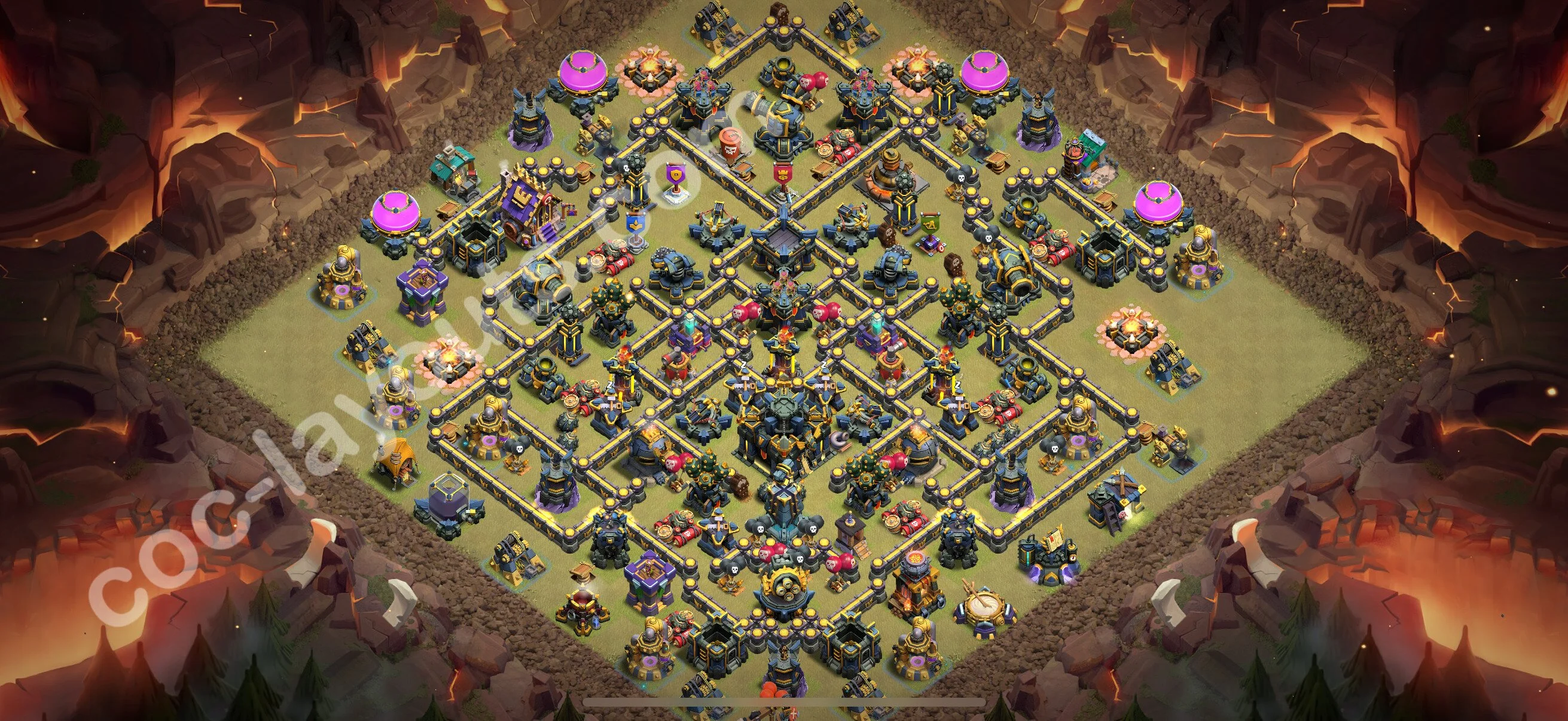 Top War Base TH17 with Link, Legend League, Anti Air / Electro Dragon - CWL Defence Plan 2026 - Clash of Clans - (#5)