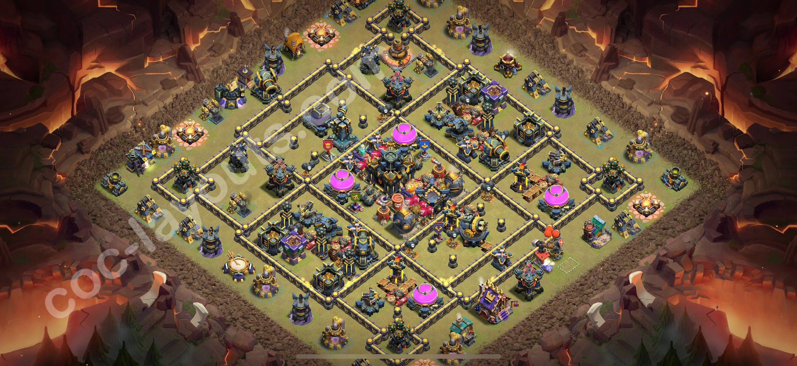 Top War Base TH17 with Link, Anti Air / Electro Dragon, Hybrid - CWL Defence Plan 2026 - Clash of Clans - (#66) — Война BH17