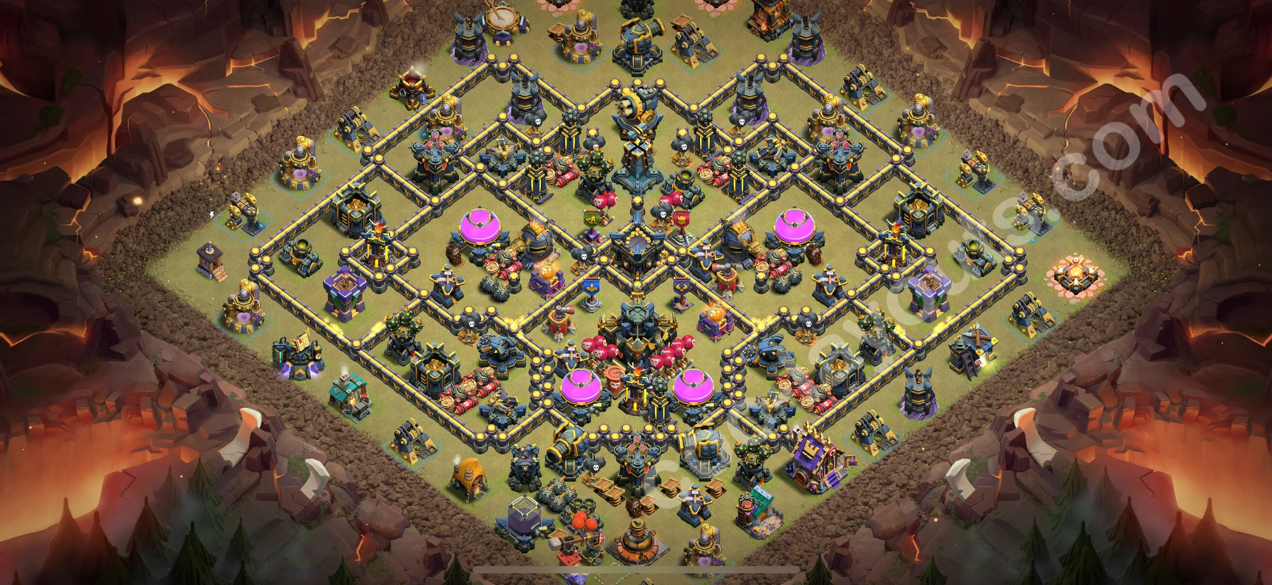 Top War Base TH17 with Link, Anti Air / Electro Dragon - CWL Defence Plan 2026 - Clash of Clans - (#70) — Война BH17