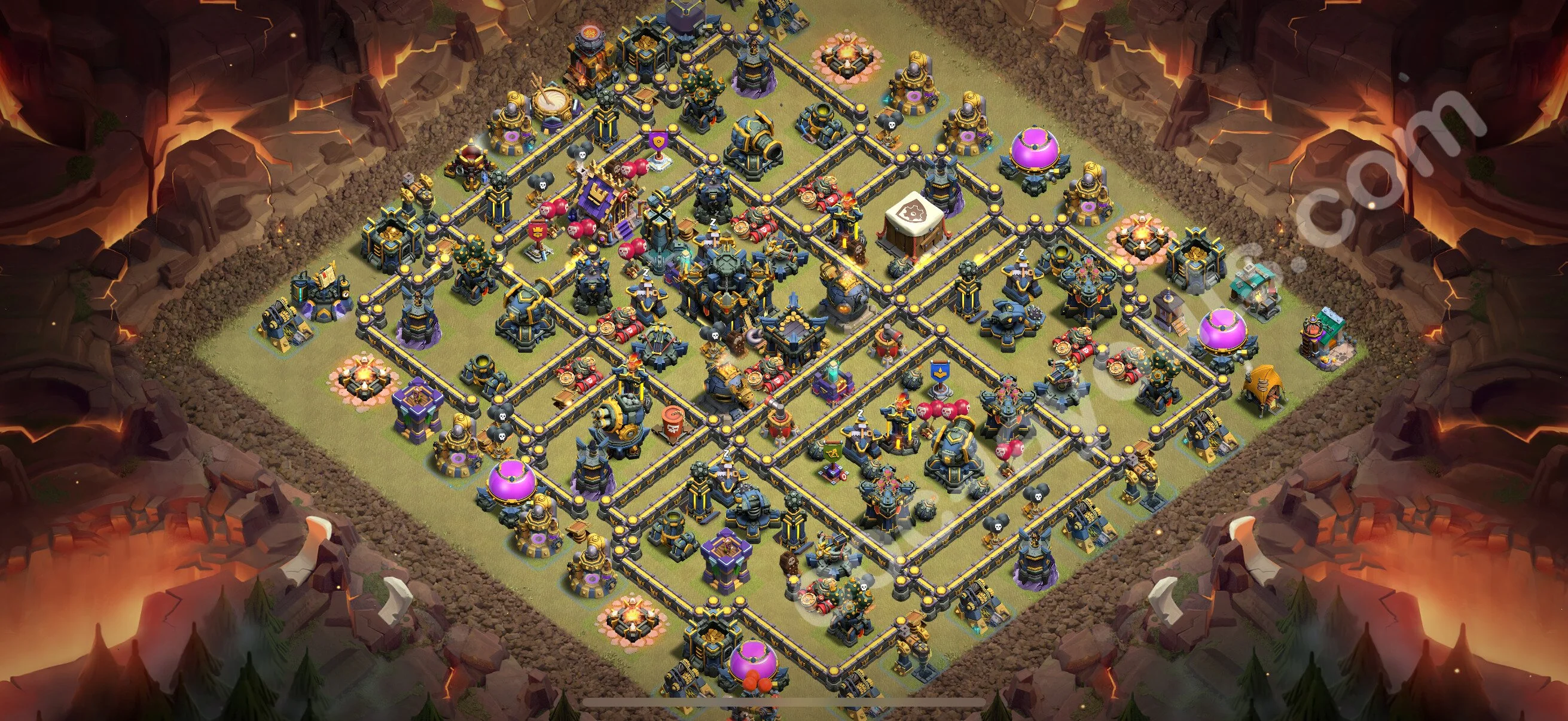 Top War Base TH17 with Link - Anti 3 Stars CWL Plan 2026 - Clash of Clans - (#8) — Guerre BH17