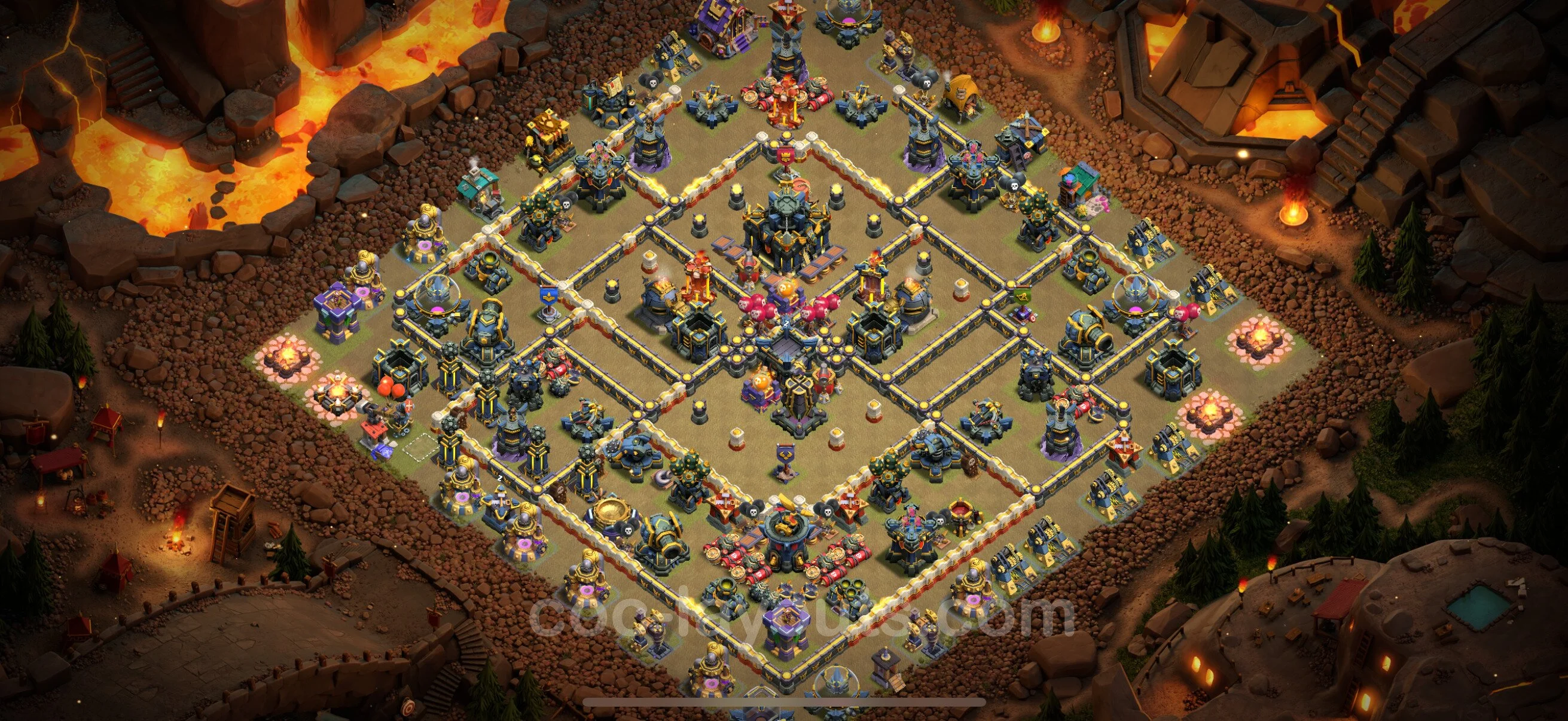 Top War Base TH17 with Link - CWL Defence Plan - Clash of Clans - (#86) — Oorlog BH17