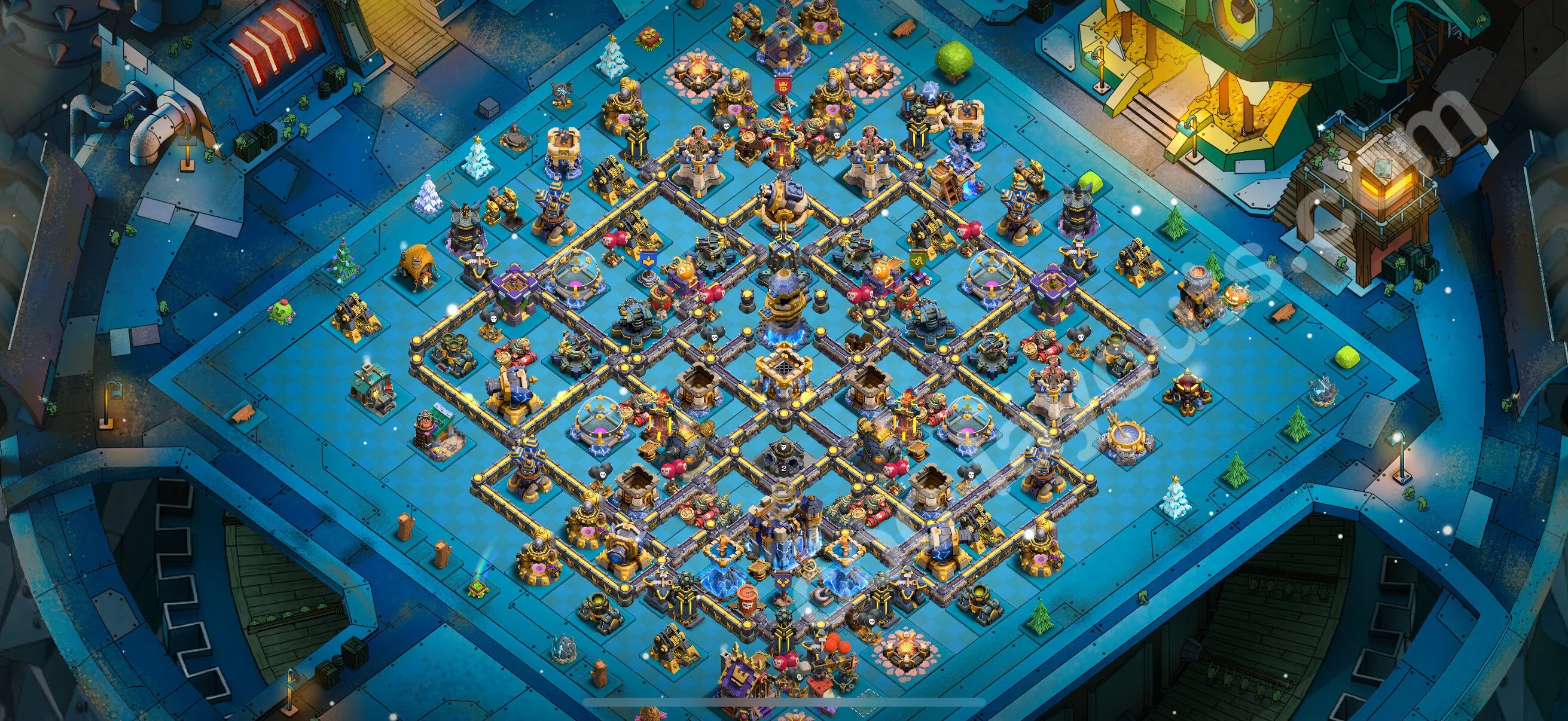 Anti 3 Stars Base TH18 with Link - best plan / layout / design - Clash of Clans 2026 - (#23) — Défense TH18