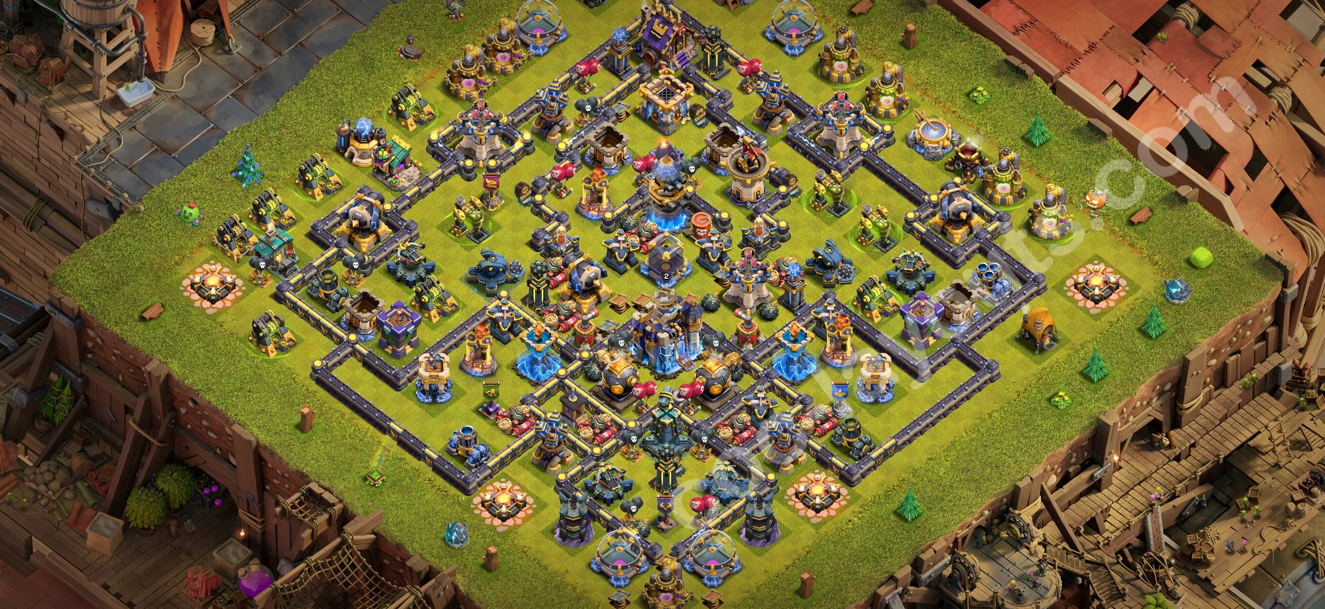 Top Base TH18 with Link, Legend League - Anti Everything Defence Plan - Clash of Clans 2026 - (#4)