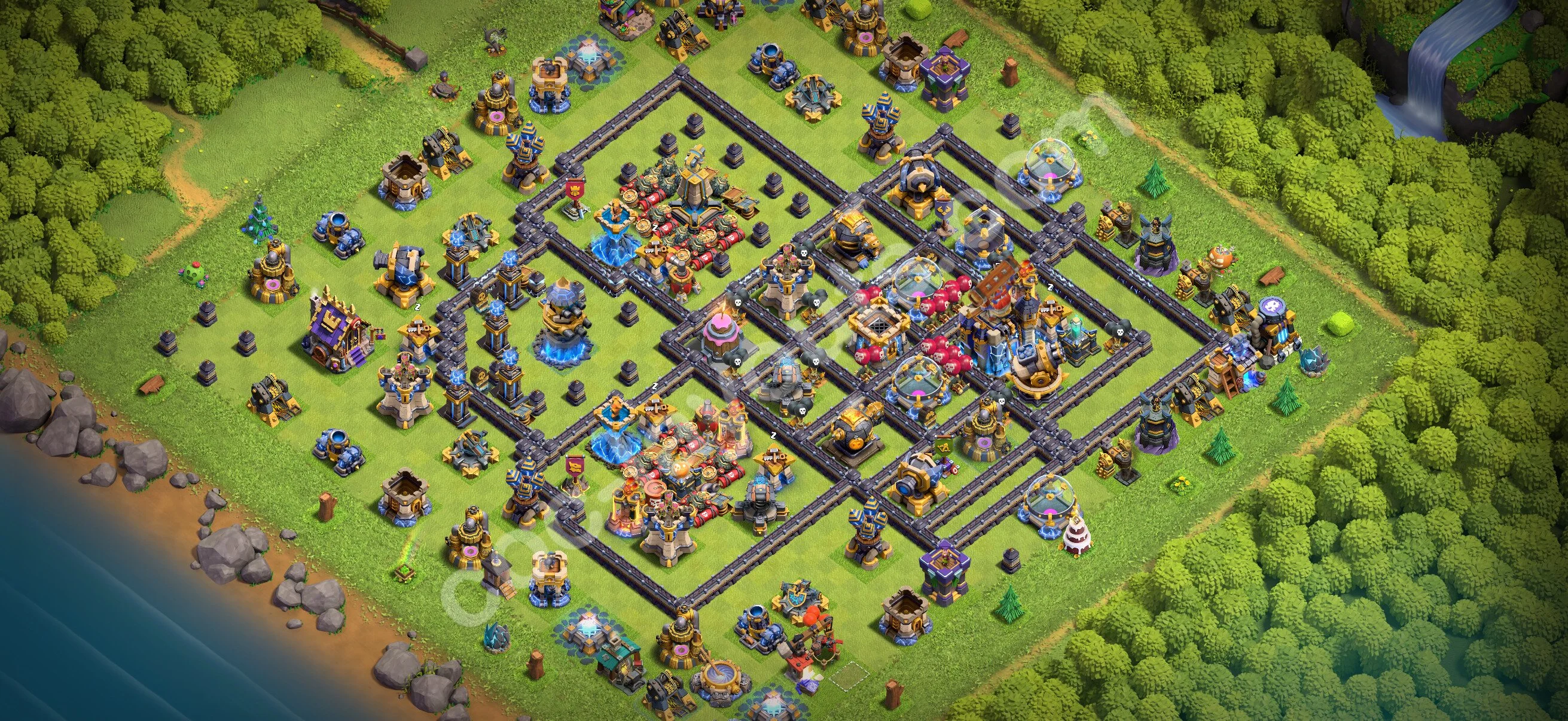 Top Base TH18 with Link, Legend League - Anti Everything Defence Plan - Clash of Clans 2026 - (#79) — Захист TH18