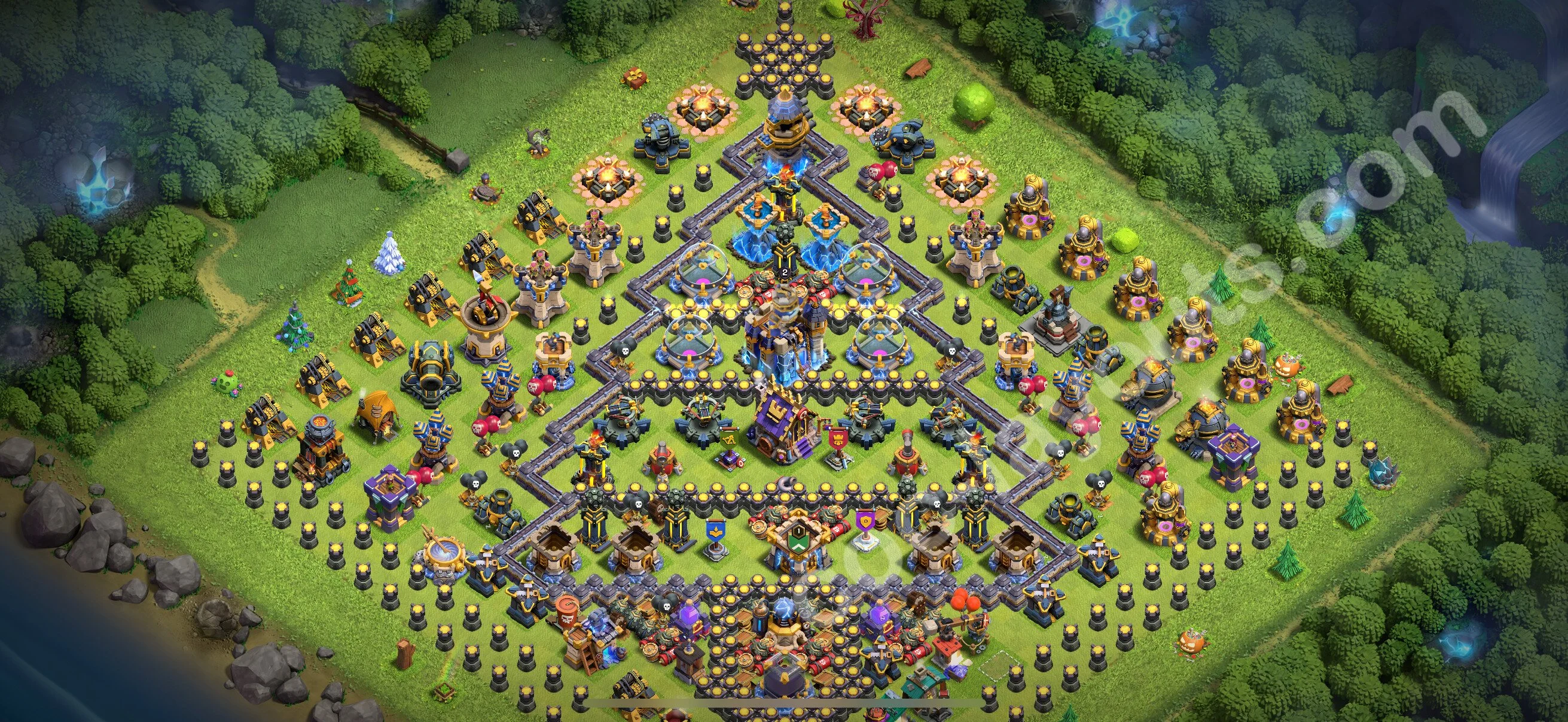 Top Troll Funny Base TH18 with Link - Funny Art Plan 2026 - Clash of Clans - (#5)