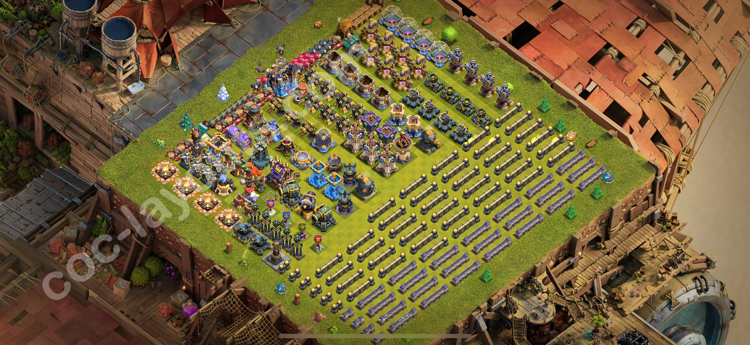 Top Troll Funny Base TH18 with Link - Funny Art Plan 2026 - Clash of Clans - (#6)