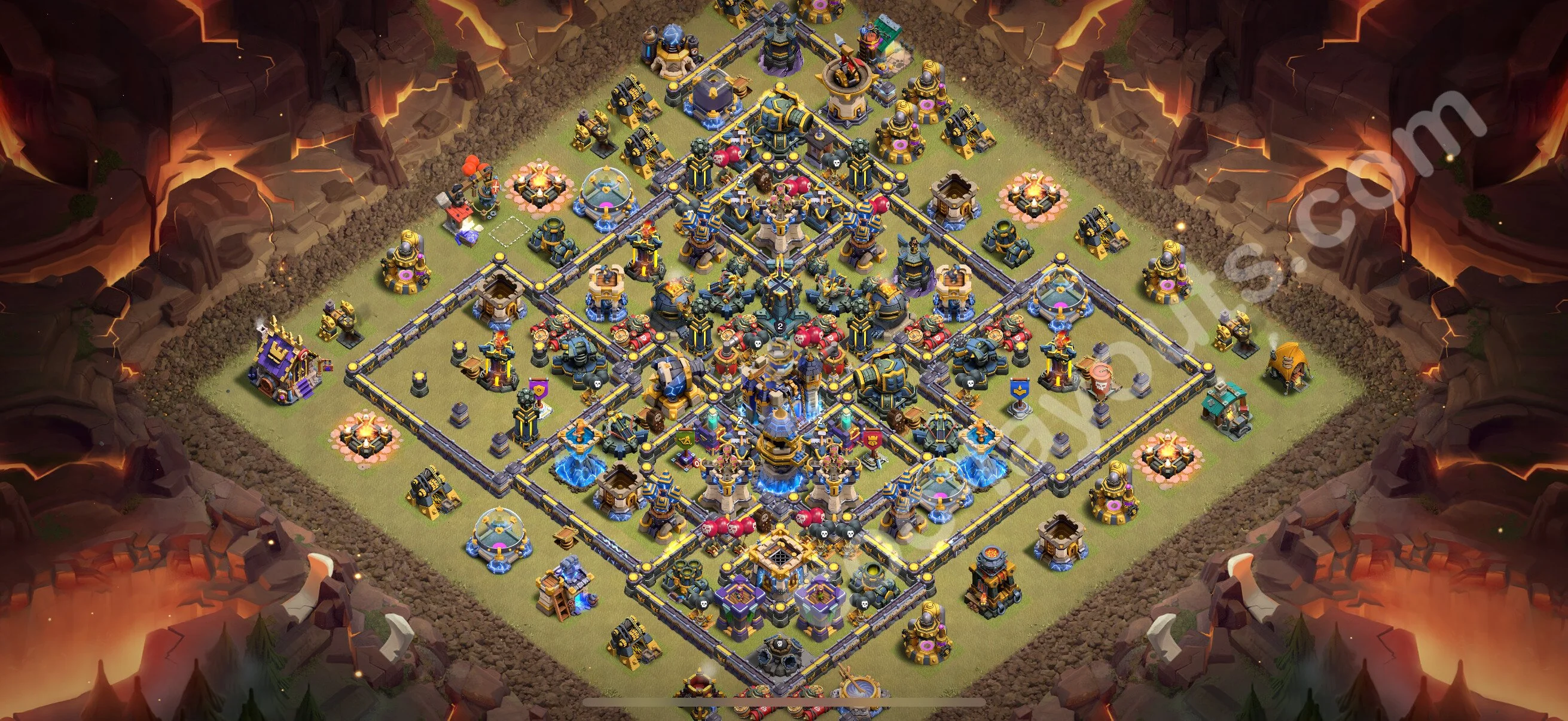 Top War Base TH18 with Link, Anti Air / Electro Dragon - Anti 2 Stars CWL Plan 2026 - Clash of Clans - (#1)