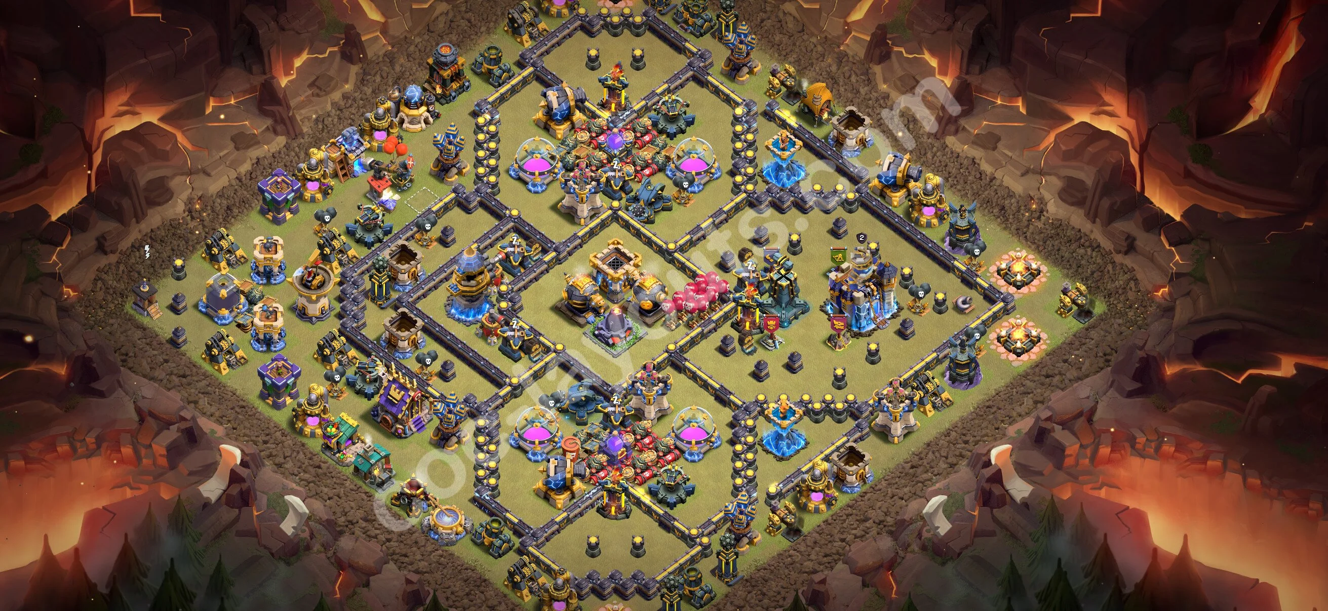 Top War Base TH18 with Link - CWL Defence Plan 2026 - Clash of Clans - (#100) — Guerre BH18