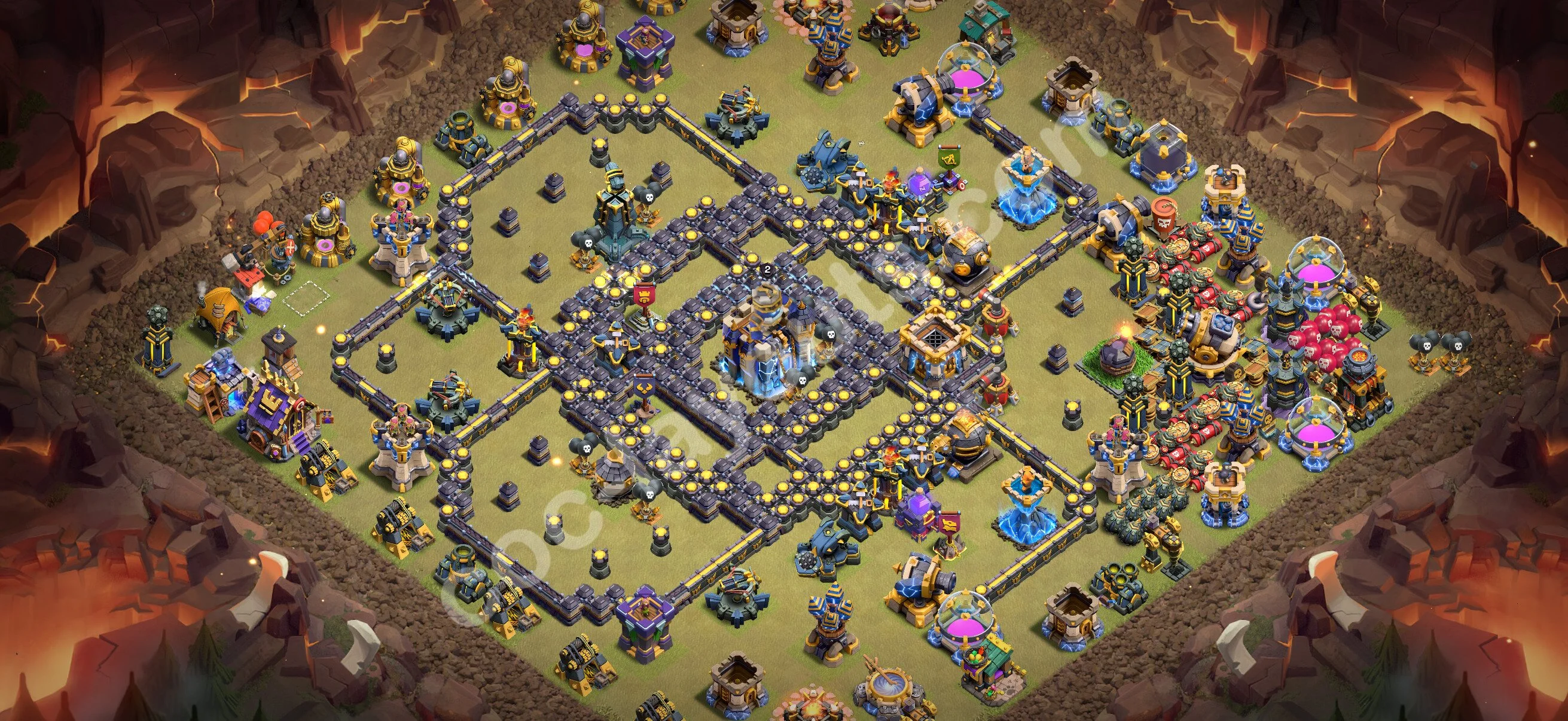 Top War Base TH18 with Link - CWL Defence Plan 2026 - Clash of Clans - (#104) — Wojna BH18