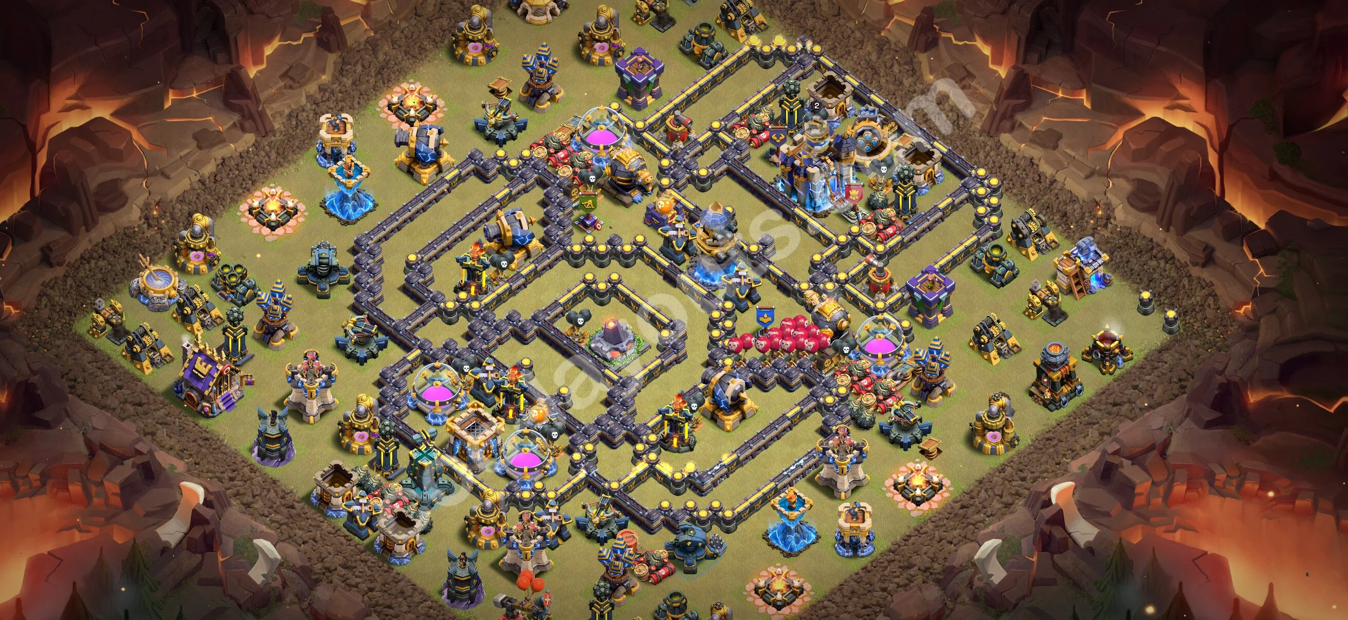 Top War Base TH18 with Link - CWL Defence Plan 2026 - Clash of Clans - (#105) — Wojna BH18