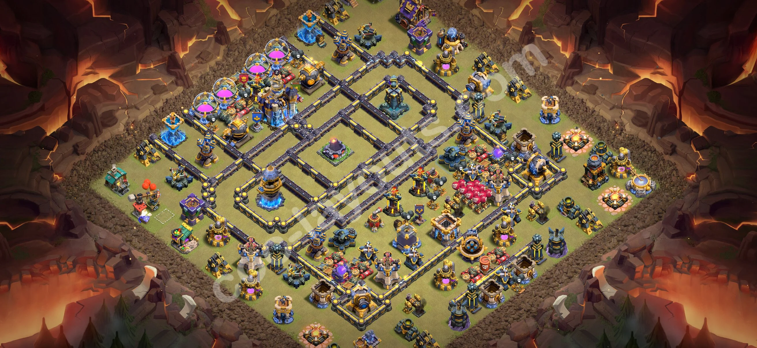 Top War Base TH18 with Link - CWL Defence Plan 2026 - Clash of Clans - (#108) — War BH18