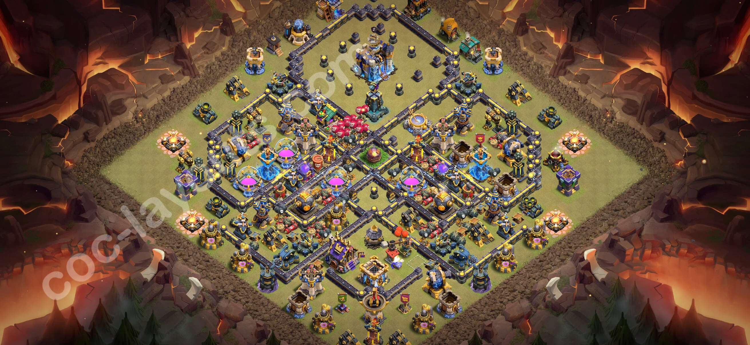 Top War Base TH18 with Link - CWL Defence Plan 2026 - Clash of Clans - (#112) — Война BH18