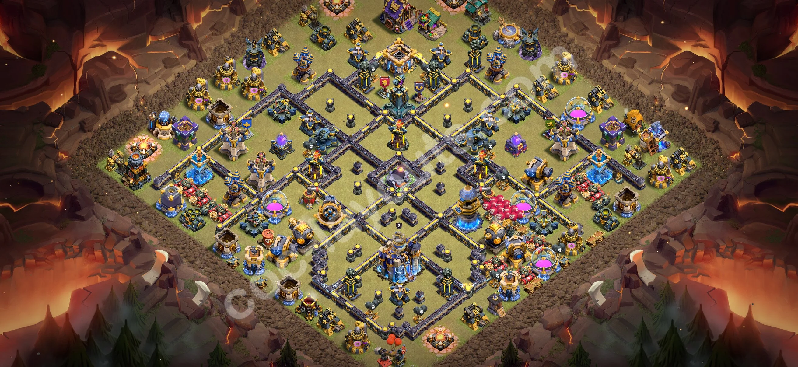 Top War Base TH18 with Link - Anti 3 Stars CWL Plan 2026 - Clash of Clans - (#113) — Wojna BH18