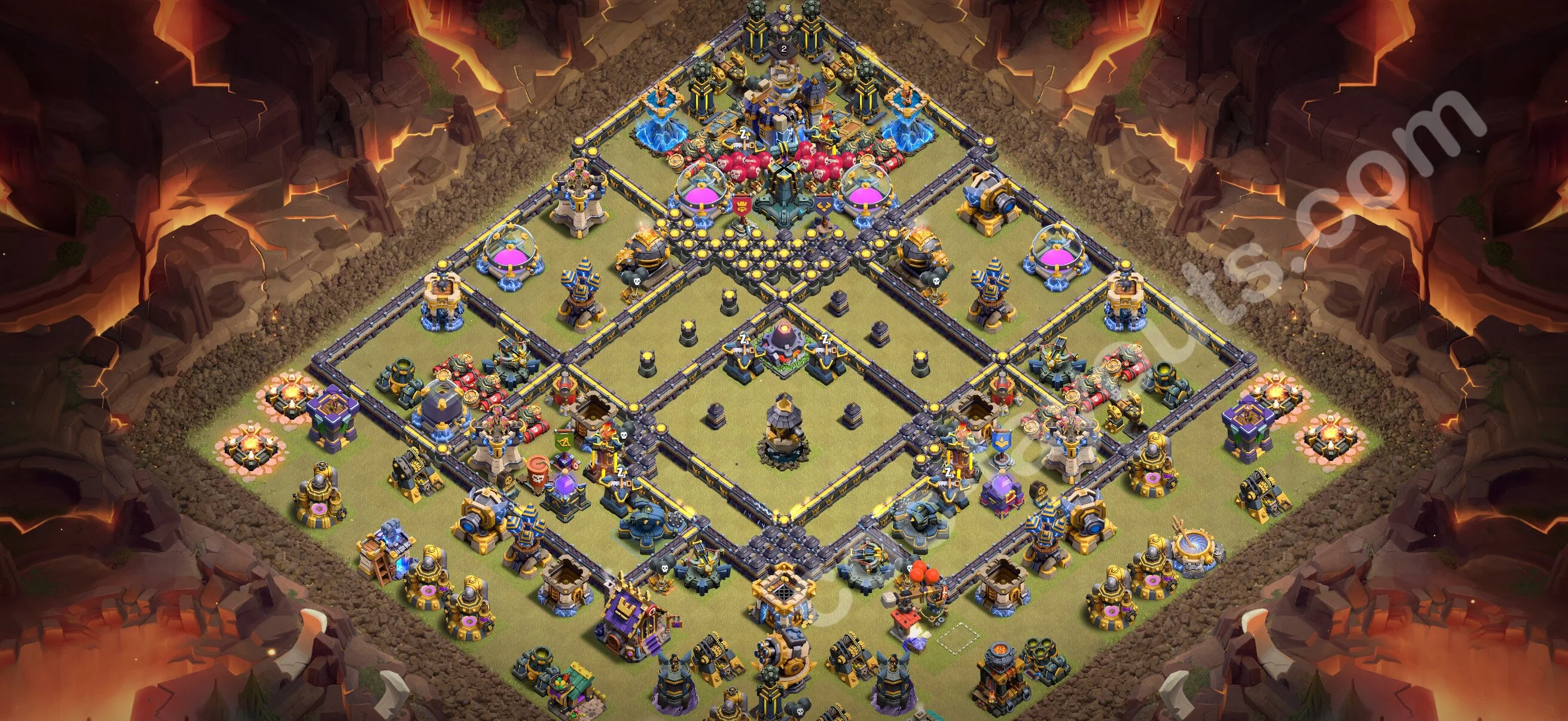Top War Base TH18 with Link, Anti Everything - CWL Defence Plan 2026 - Clash of Clans - (#115) — Wojna BH18