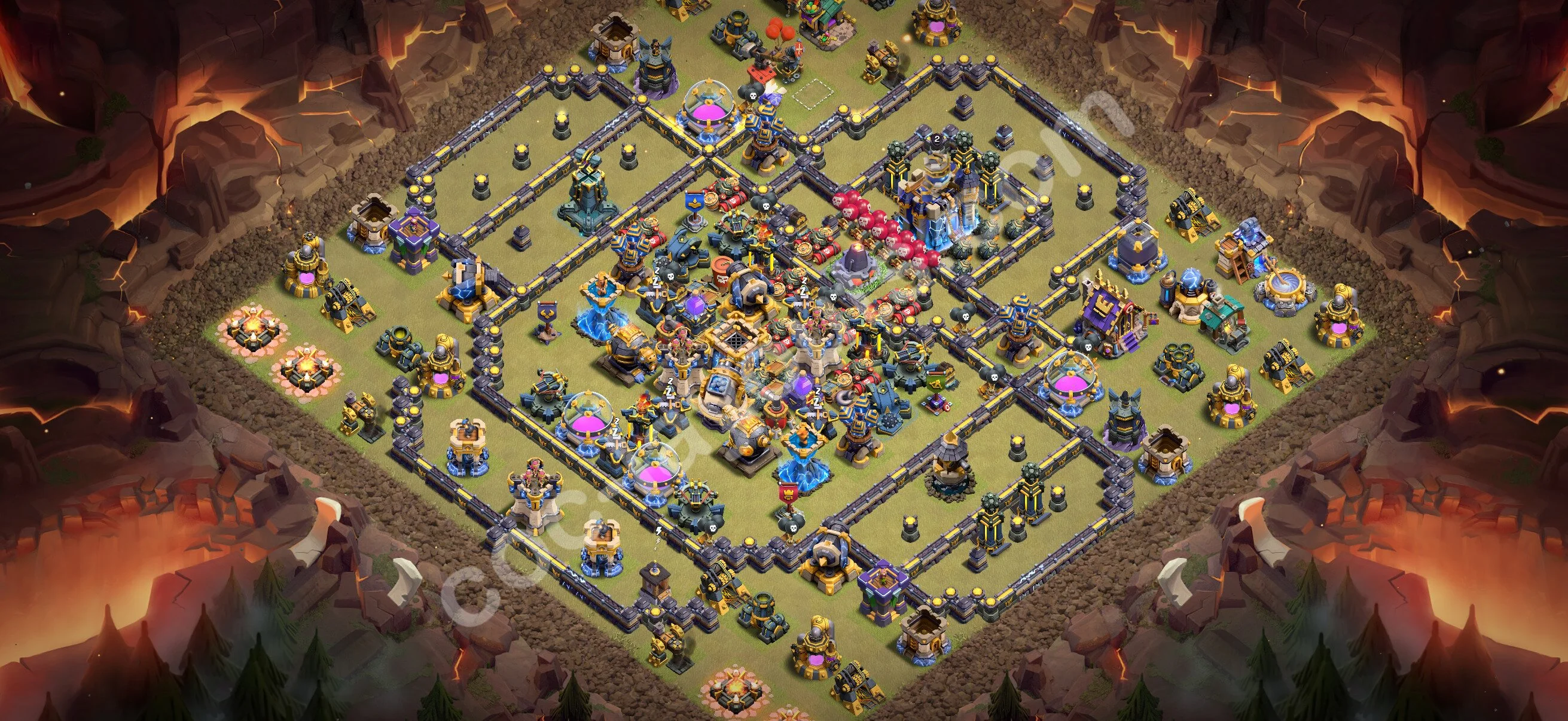Top War Base TH18 with Link - Anti 3 Stars CWL Plan 2026 - Clash of Clans - (#118) — Oorlog BH18