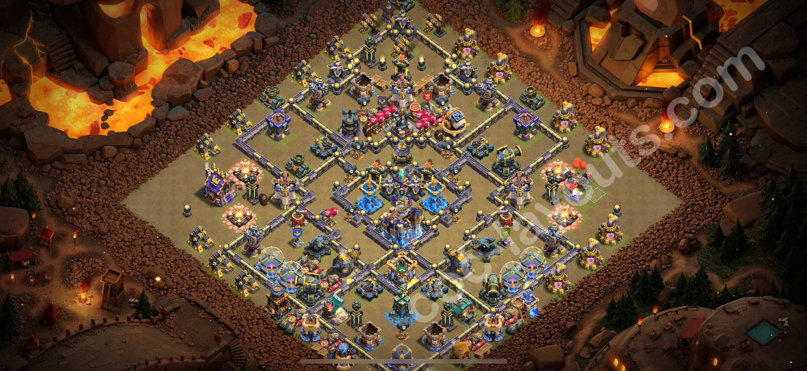 Top War Base TH18 with Link, Legend League - CWL Defence Plan 2026 - Clash of Clans - (#12) — War BH18