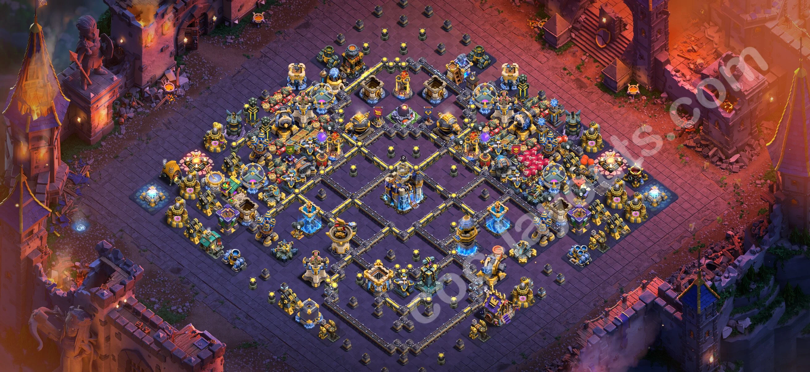 Top War Base TH18 with Link - CWL Defence Plan 2026 - Clash of Clans - (#123) — Війна BH18