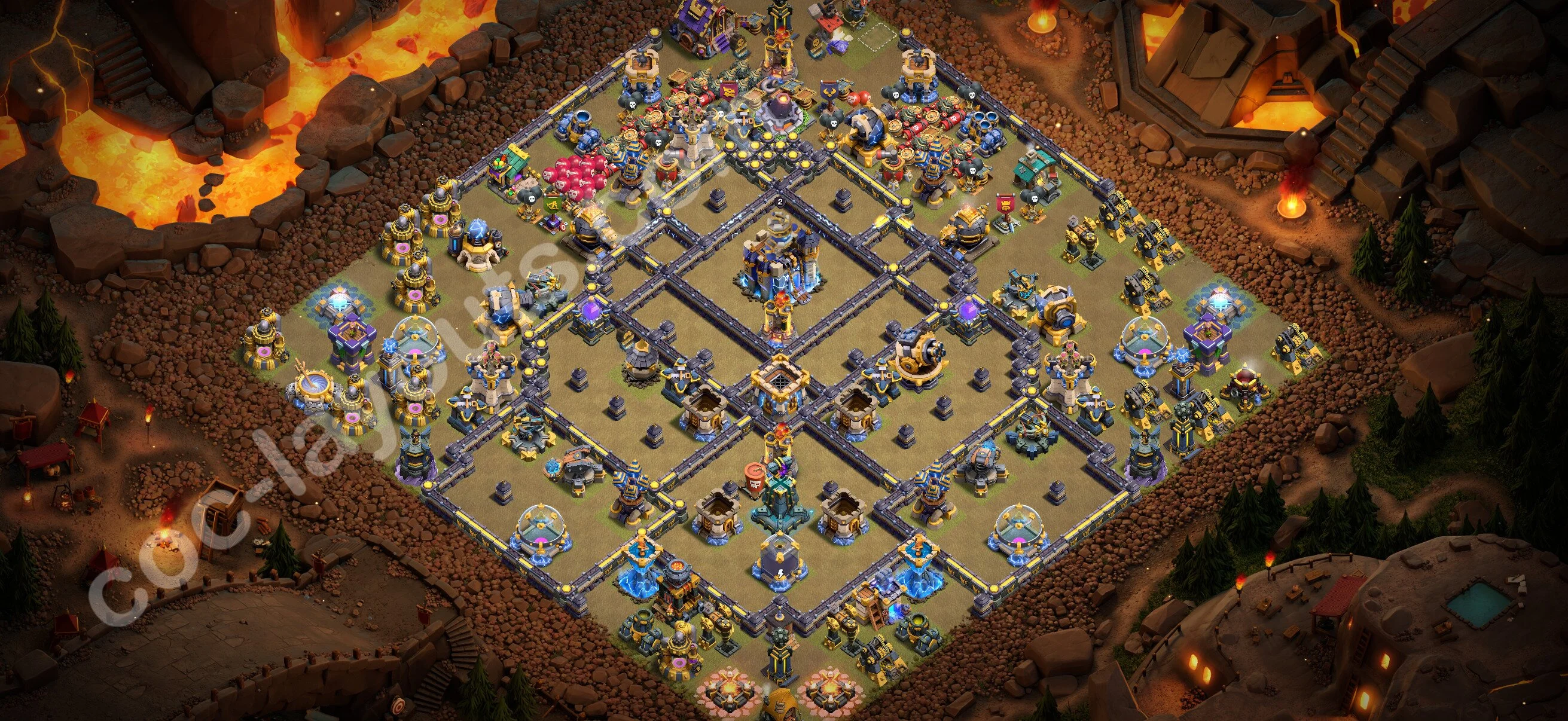 Top War Base TH18 with Link - CWL Defence Plan 2026 - Clash of Clans - (#126) — Guerre BH18