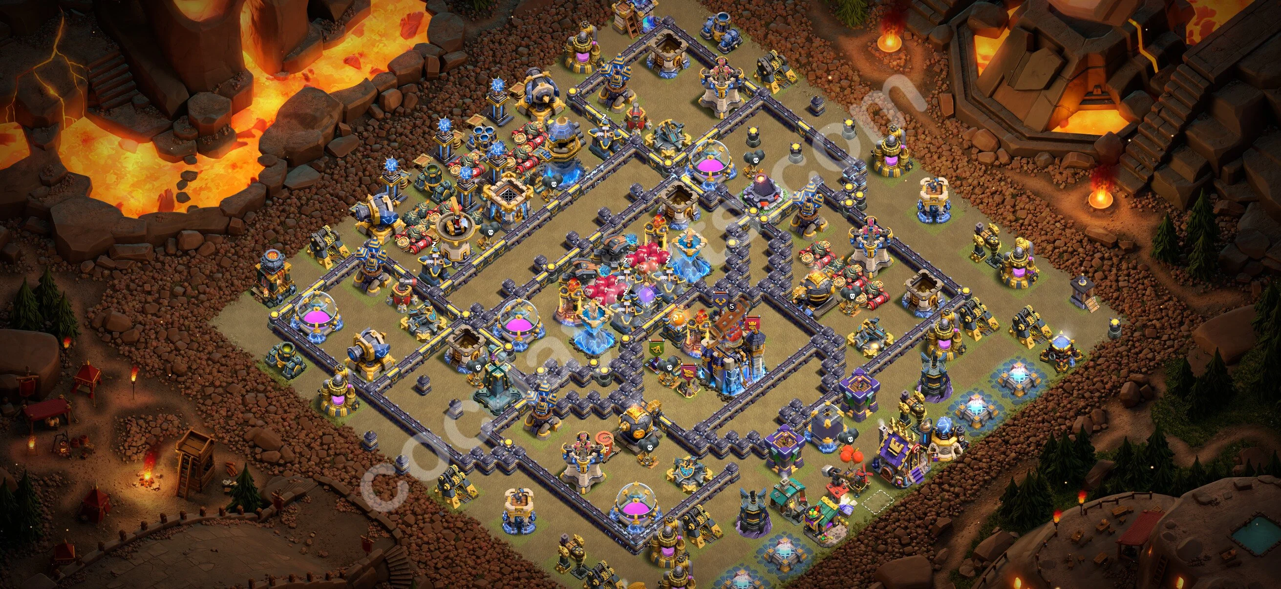 Top War Base TH18 with Link - Anti 3 Stars CWL Plan 2026 - Clash of Clans - (#129) — Wojna BH18