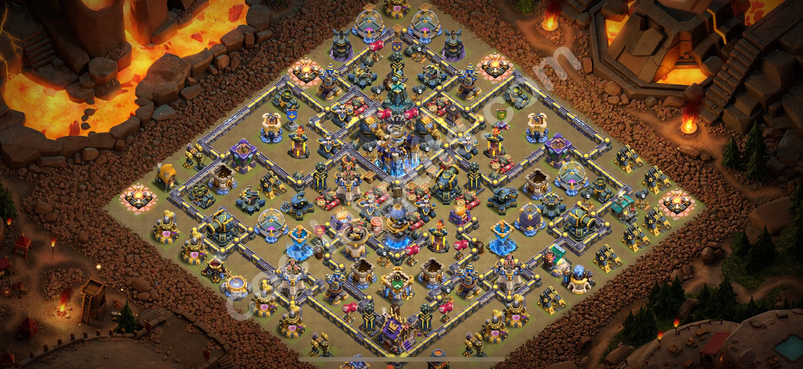 Top War Base TH18 with Link - Anti 3 Stars CWL Plan 2026 - Clash of Clans - (#13) — War BH18
