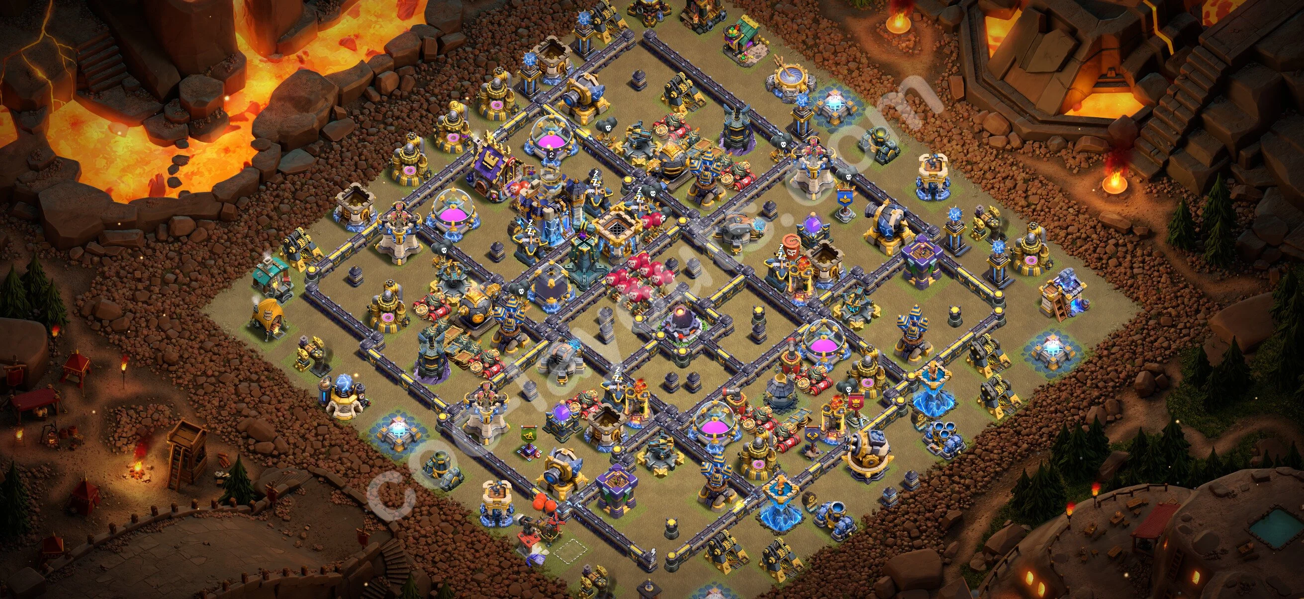 Top War Base TH18 with Link - CWL Defence Plan 2026 - Clash of Clans - (#130) — War BH18