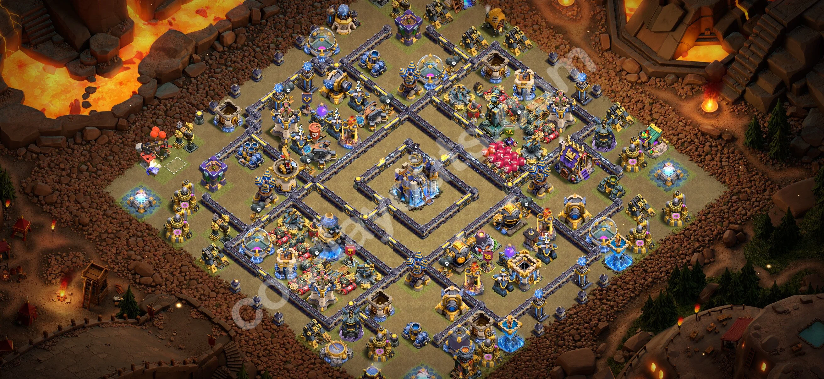 Top War Base TH18 with Link, Anti Air / Electro Dragon - Anti 2 Stars CWL Plan 2026 - Clash of Clans - (#132) — Війна BH18