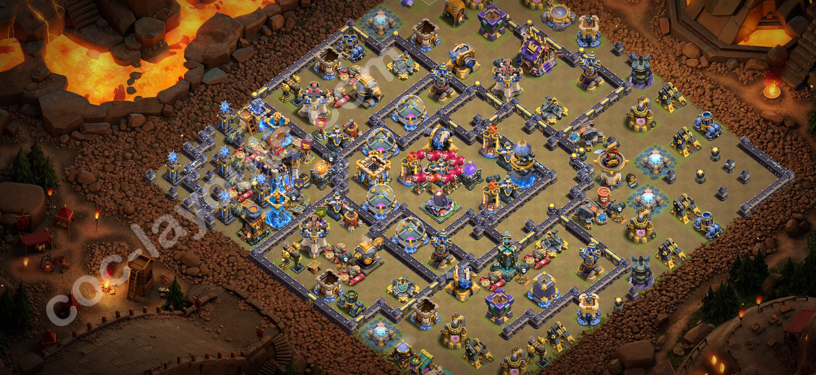 Top War Base TH18 with Link, Anti Everything - CWL Defence Plan 2026 - Clash of Clans - (#133) — War BH18