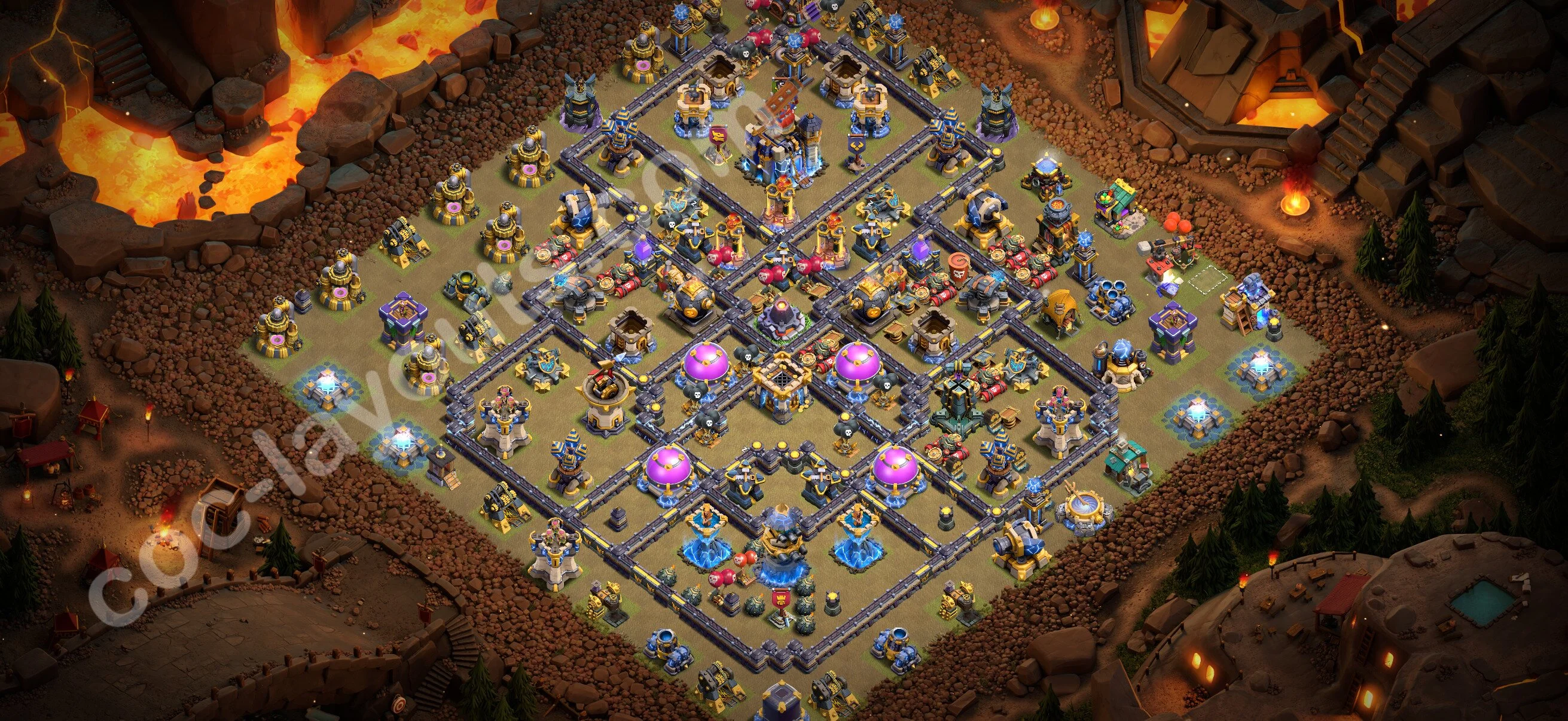 Top War Base TH18 with Link - Anti 3 Stars CWL Plan 2026 - Clash of Clans - (#135) — Krieg BH18