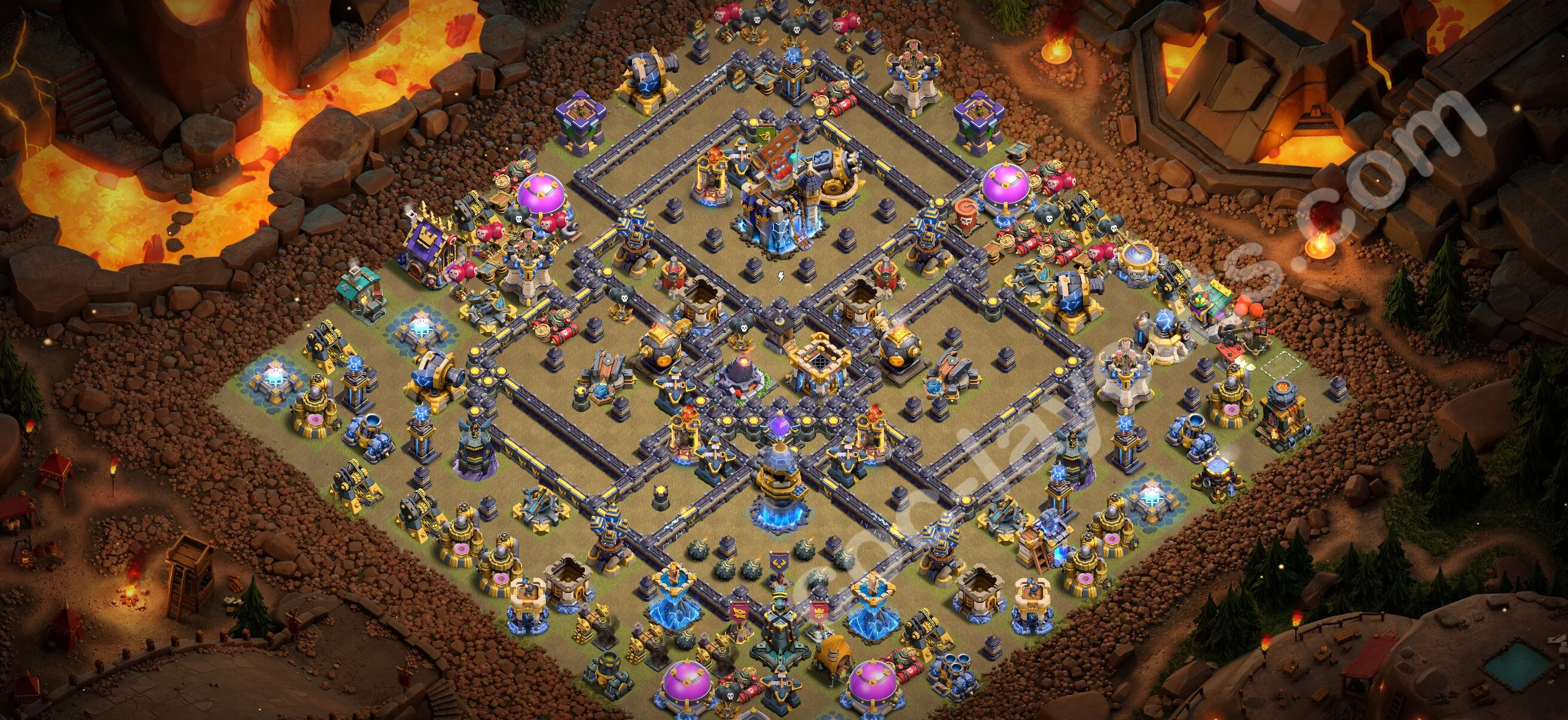 Top War Base TH18 with Link - CWL Defence Plan 2026 - Clash of Clans - (#136) — Oorlog BH18