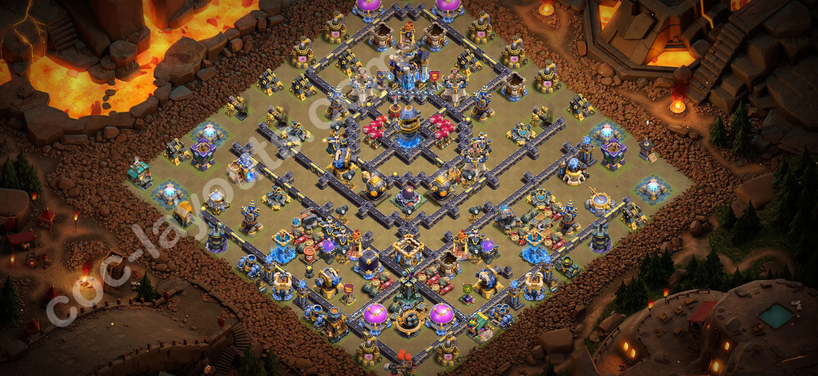 Top War Base TH18 with Link, Anti Everything - CWL Defence Plan 2026 - Clash of Clans - (#137) — Wojna BH18