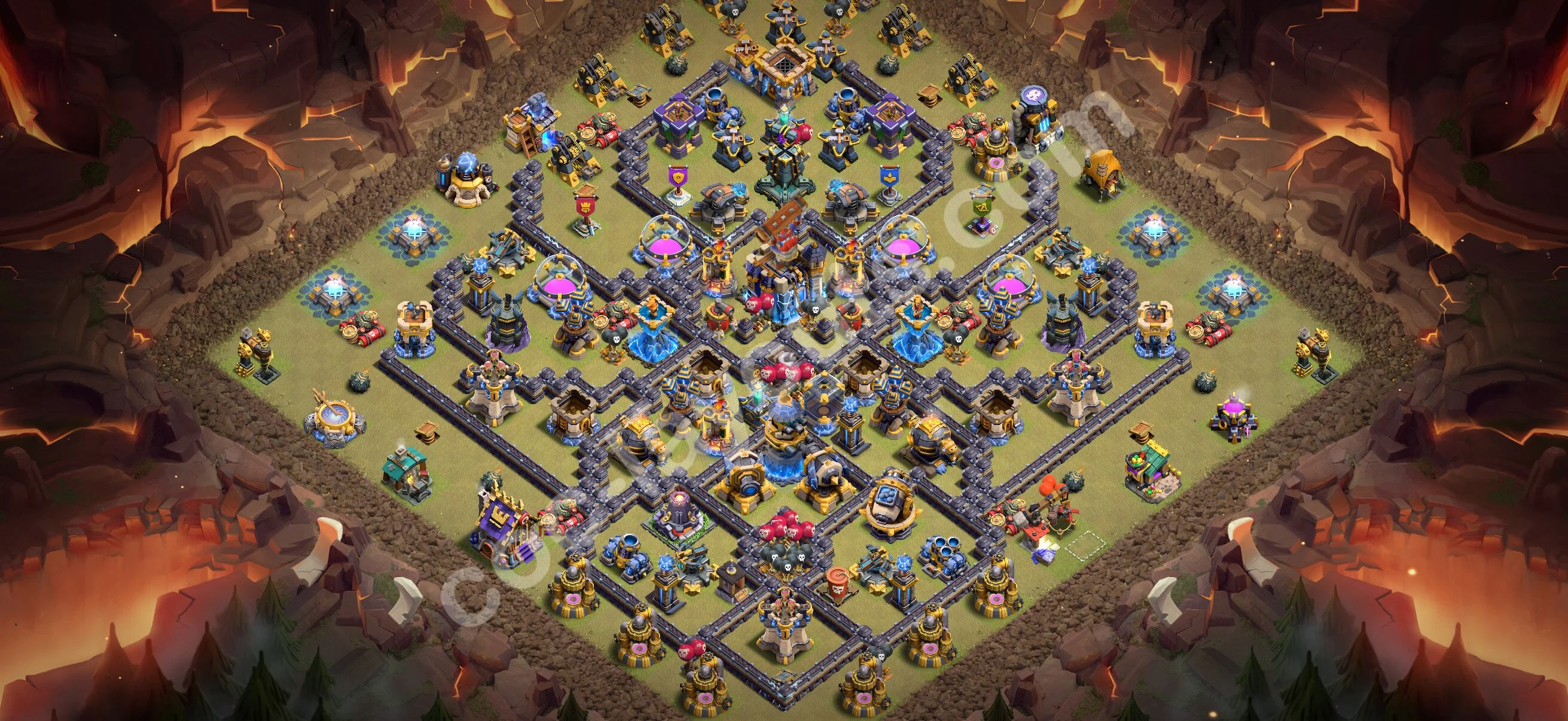Top War Base TH18 with Link - Anti 3 Stars CWL Plan 2026 - Clash of Clans - (#149) — Wojna BH18