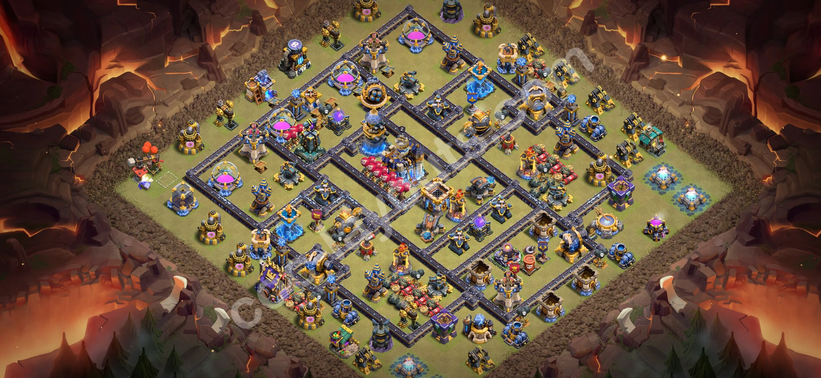 Top War Base TH18 with Link - Anti 3 Stars CWL Plan 2026 - Clash of Clans - (#152) — War BH18