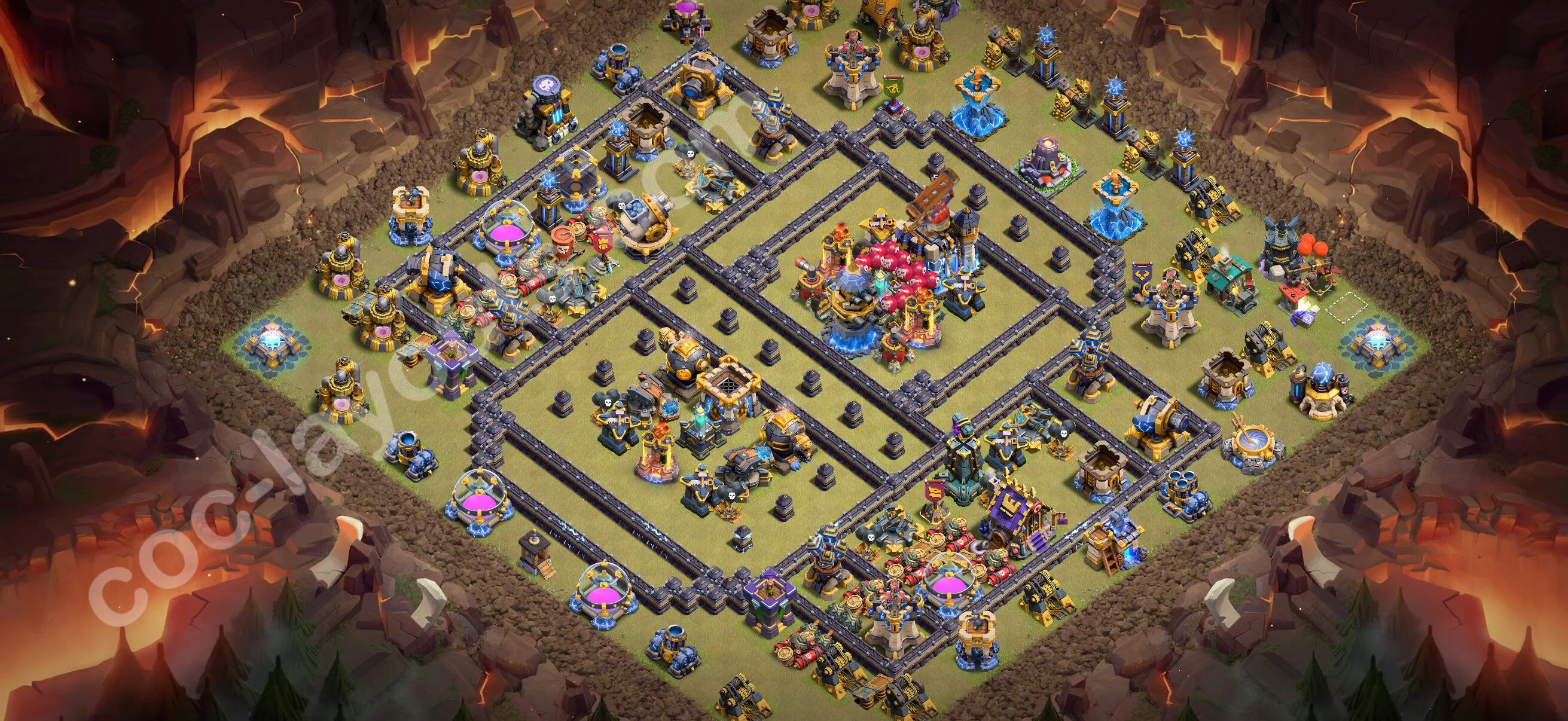 Top War Base TH18 with Link - CWL Defence Plan 2026 - Clash of Clans - (#153) — Війна BH18