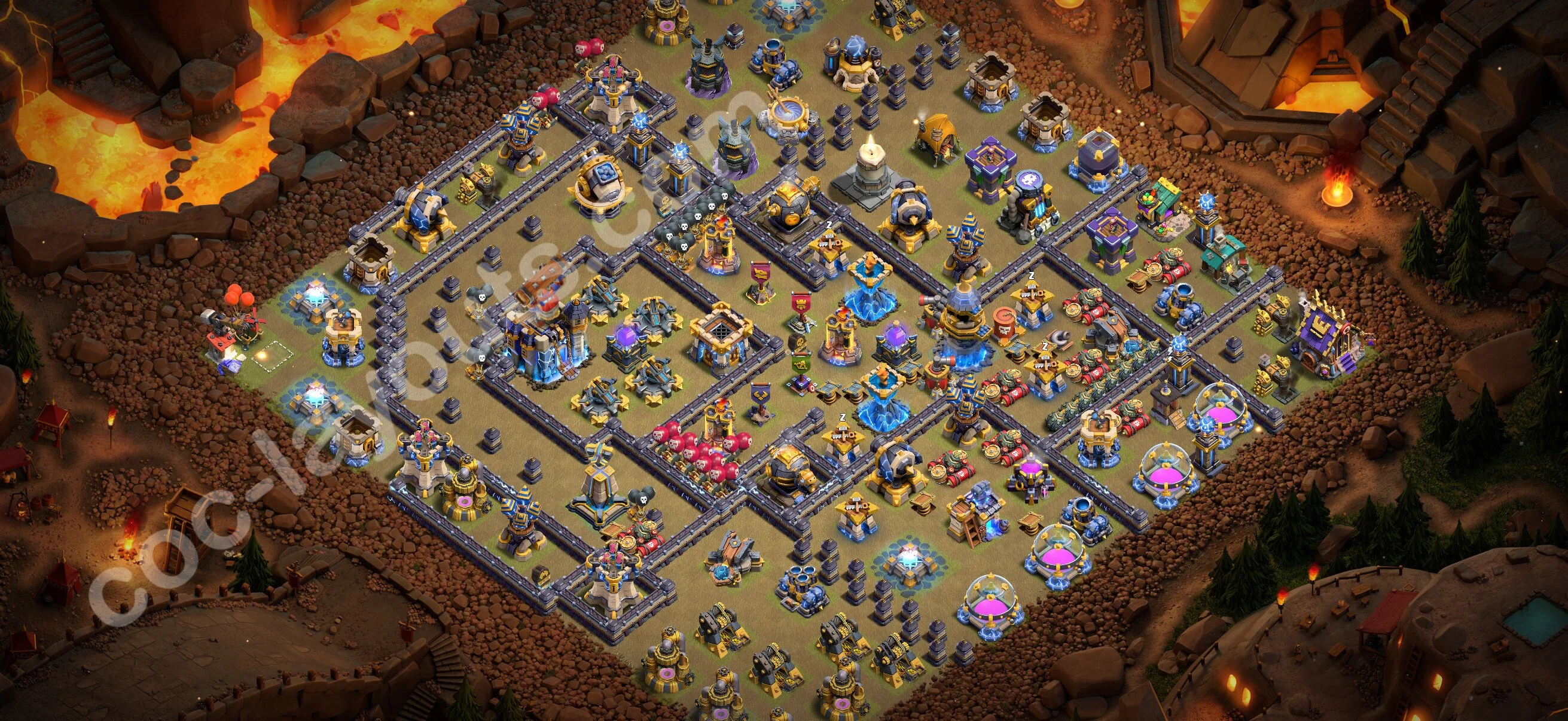 Top War Base TH18 with Link, Anti Everything - Anti 3 Stars CWL Plan 2026 - Clash of Clans - (#156) — Guerre BH18