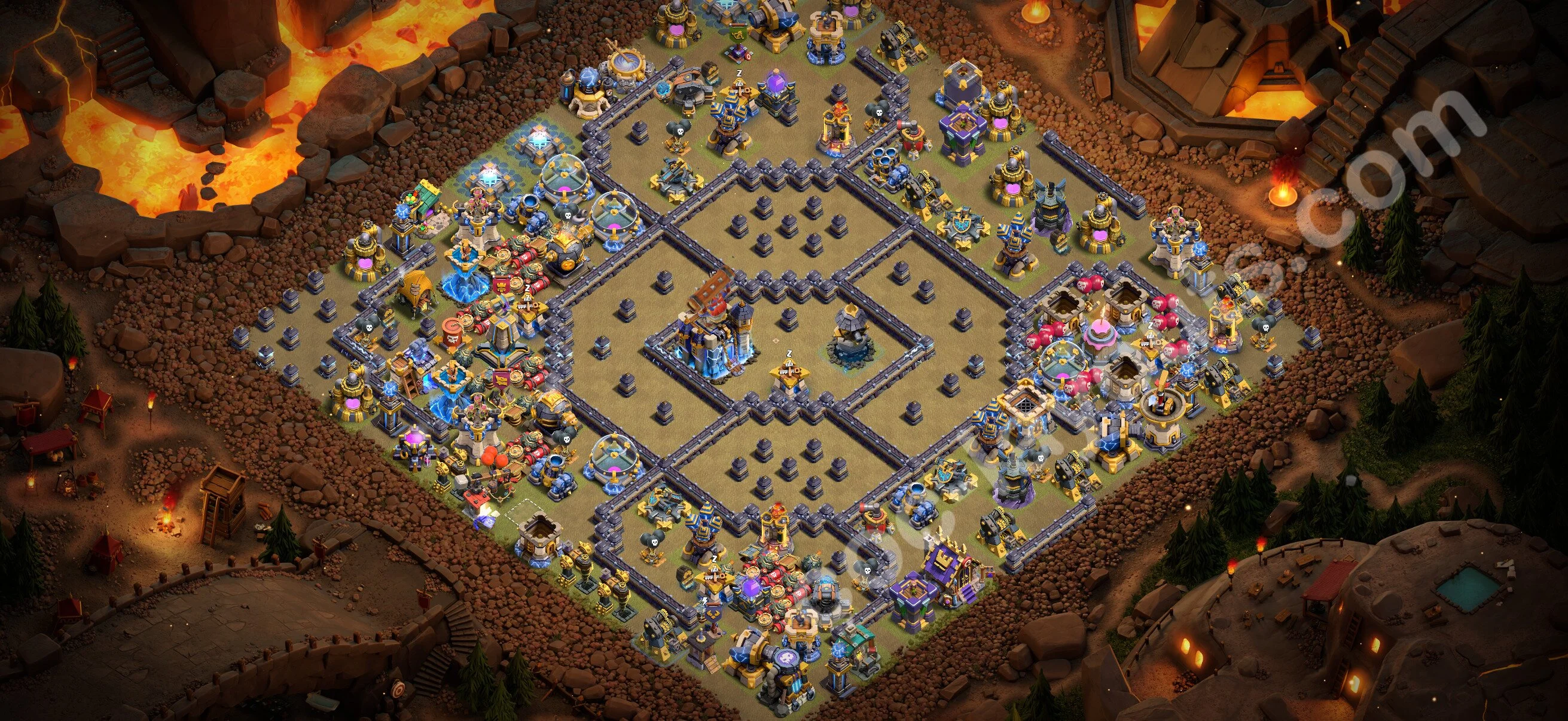 Top War Base TH18 with Link - CWL Defence Plan 2026 - Clash of Clans - (#163) — Krieg BH18