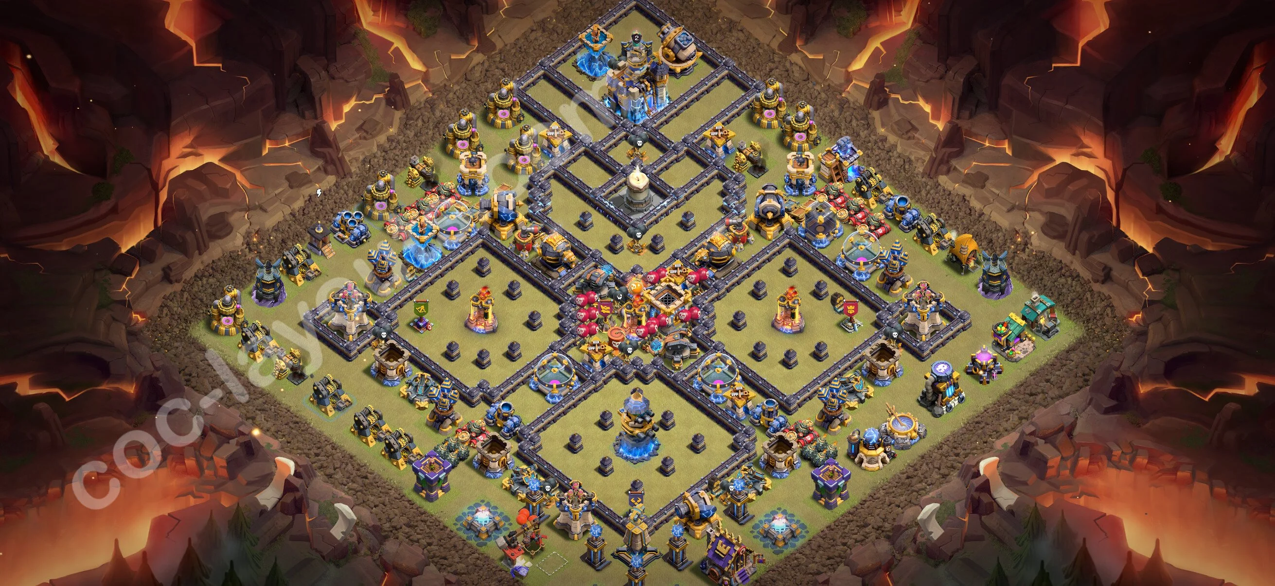 Top War Base TH18 with Link, Anti Everything - CWL Defence Plan 2026 - Clash of Clans - (#168) — Война BH18