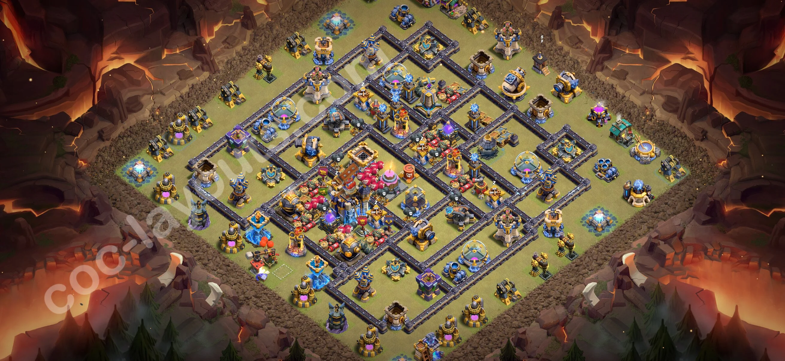 Top War Base TH18 with Link - Anti 3 Stars CWL Plan 2026 - Clash of Clans - (#169) — Wojna BH18