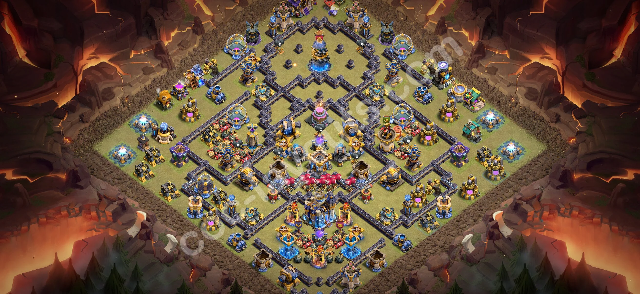 Top War Base TH18 with Link - CWL Defence Plan 2026 - Clash of Clans - (#170) — War BH18