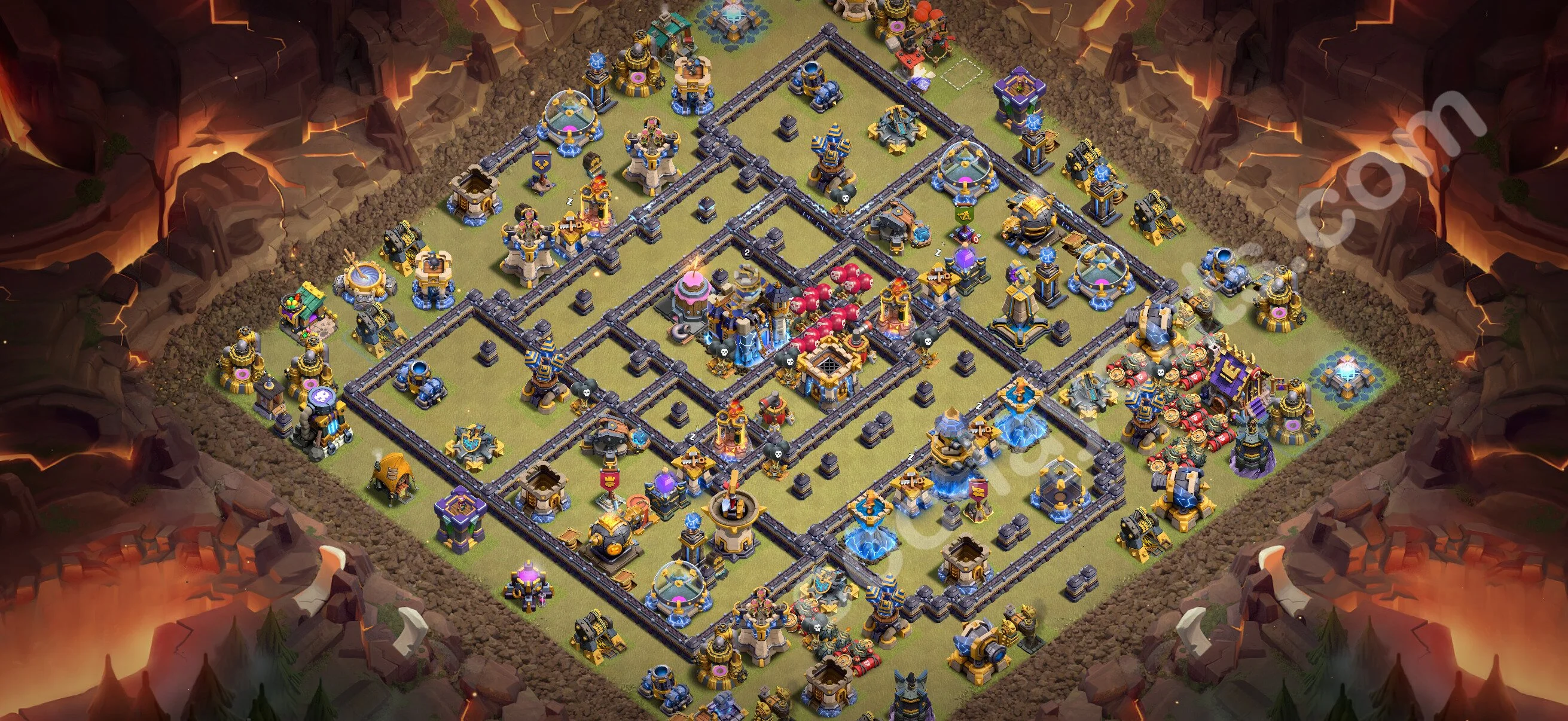 Top War Base TH18 with Link, Anti Everything - Anti 3 Stars CWL Plan 2026 - Clash of Clans - (#171) — War BH18