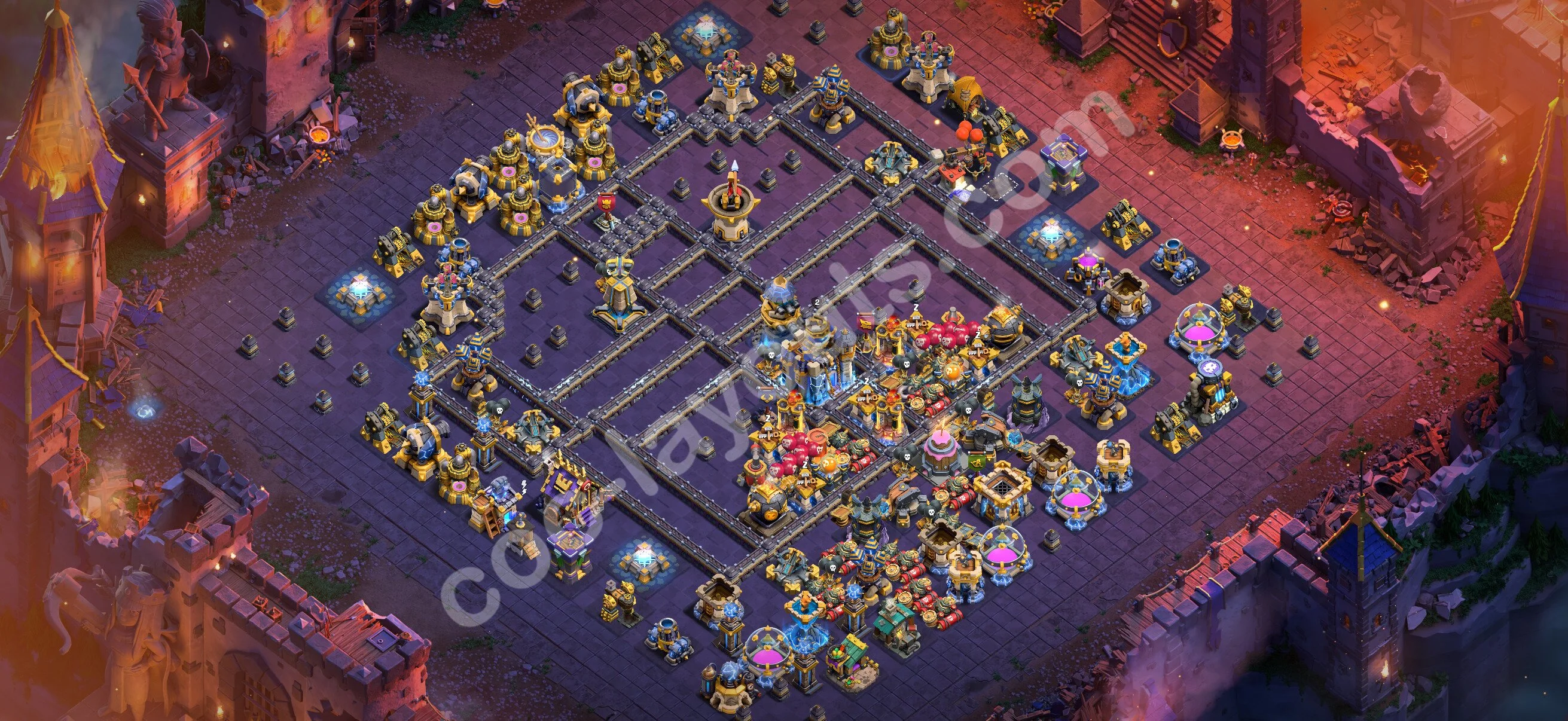 Top War Base TH18 with Link, Legend League - CWL Defence Plan 2026 - Clash of Clans - (#177) — Война BH18