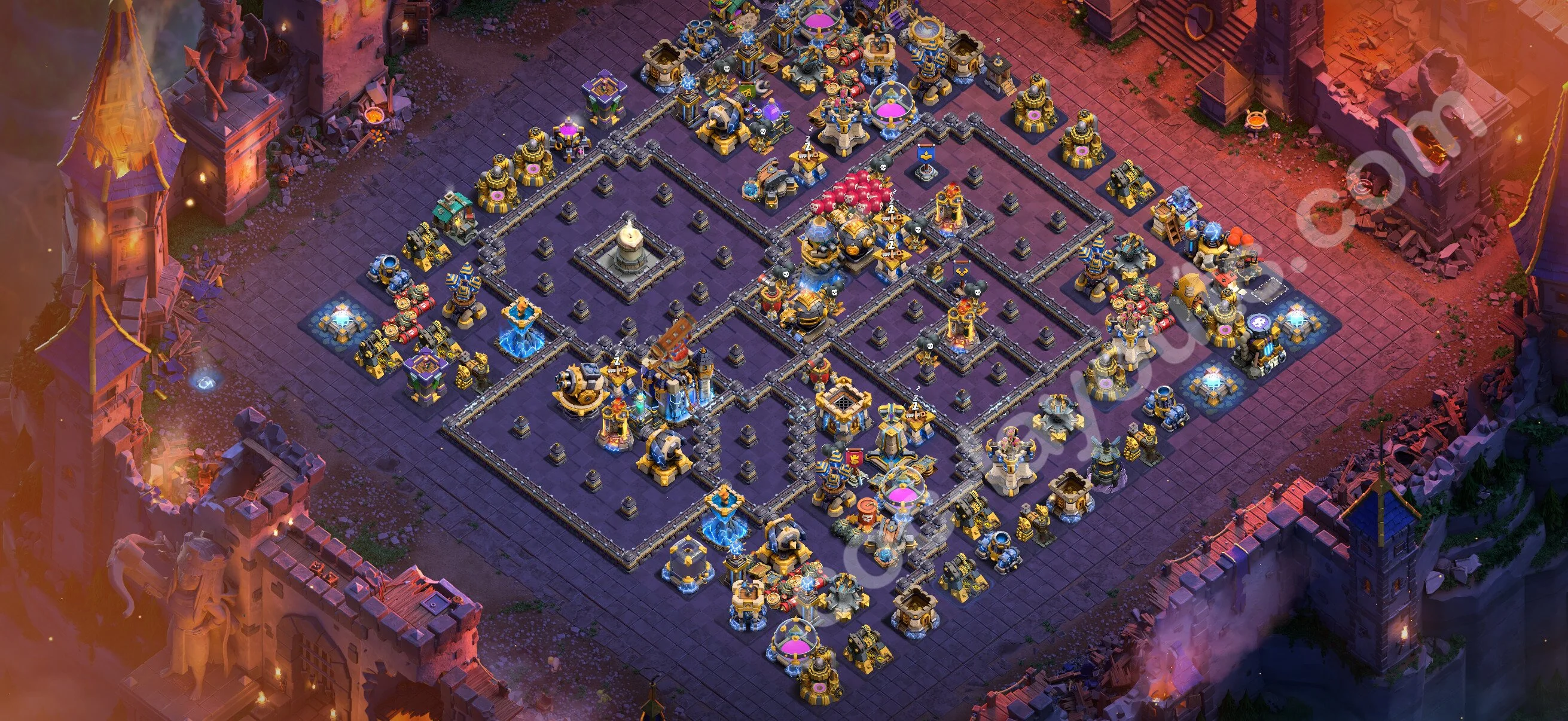 Top War Base TH18 with Link - CWL Defence Plan 2026 - Clash of Clans - (#186) — Wojna BH18