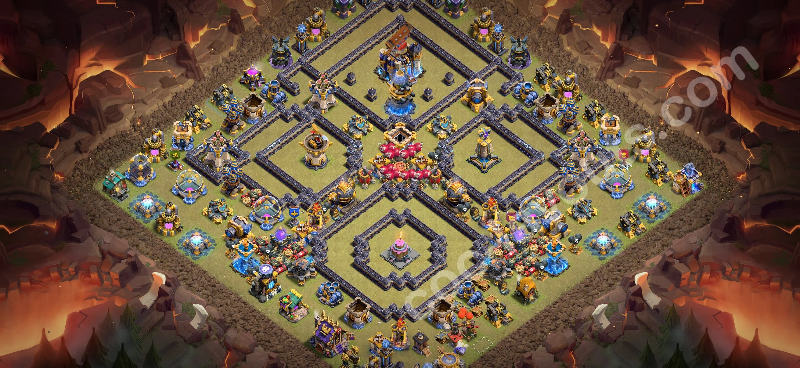 Top War Base TH18 with Link - Anti 2 Stars CWL Plan 2026 - Clash of Clans - (#192) — Війна BH18