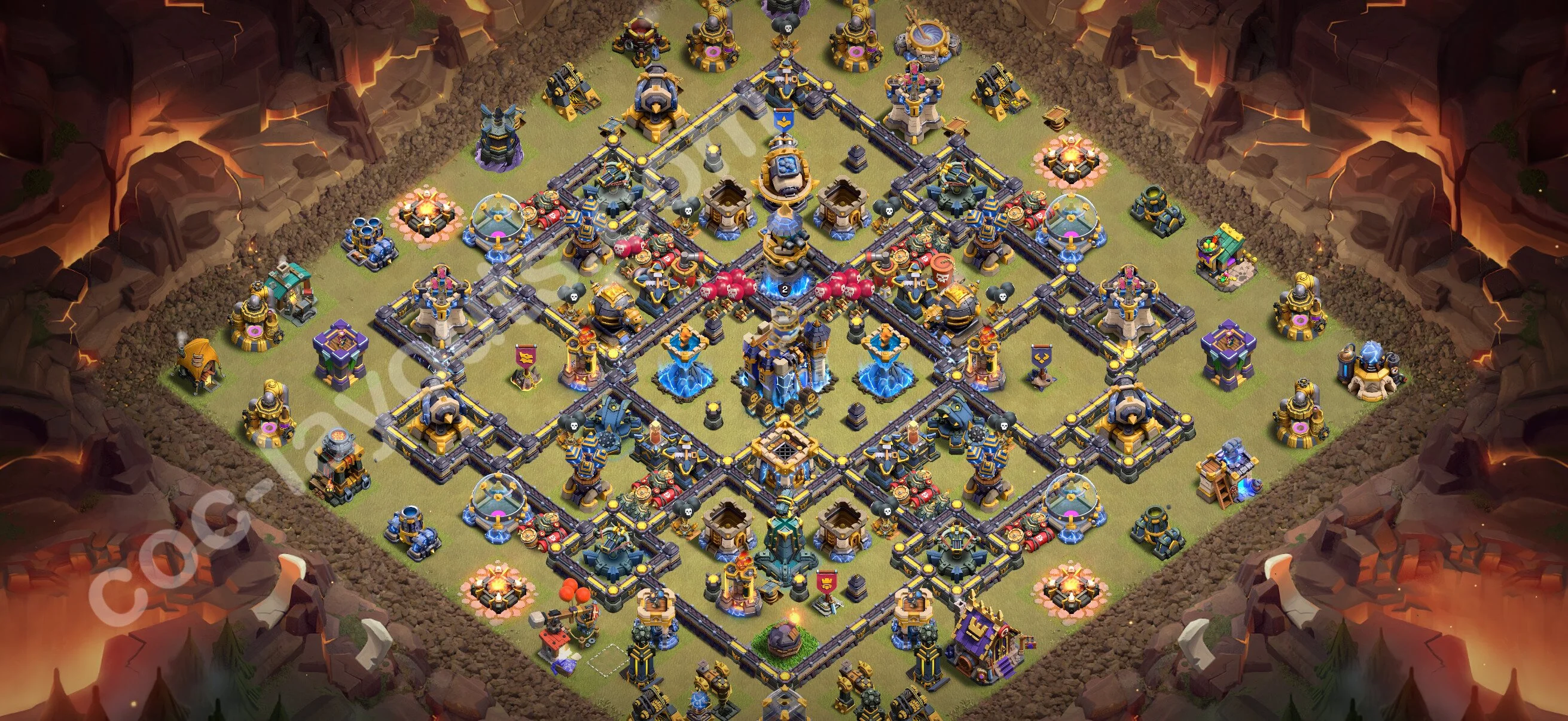 Top War Base TH18 with Link, Legend League - Anti 2 Stars CWL Plan 2026 - Clash of Clans - (#2)