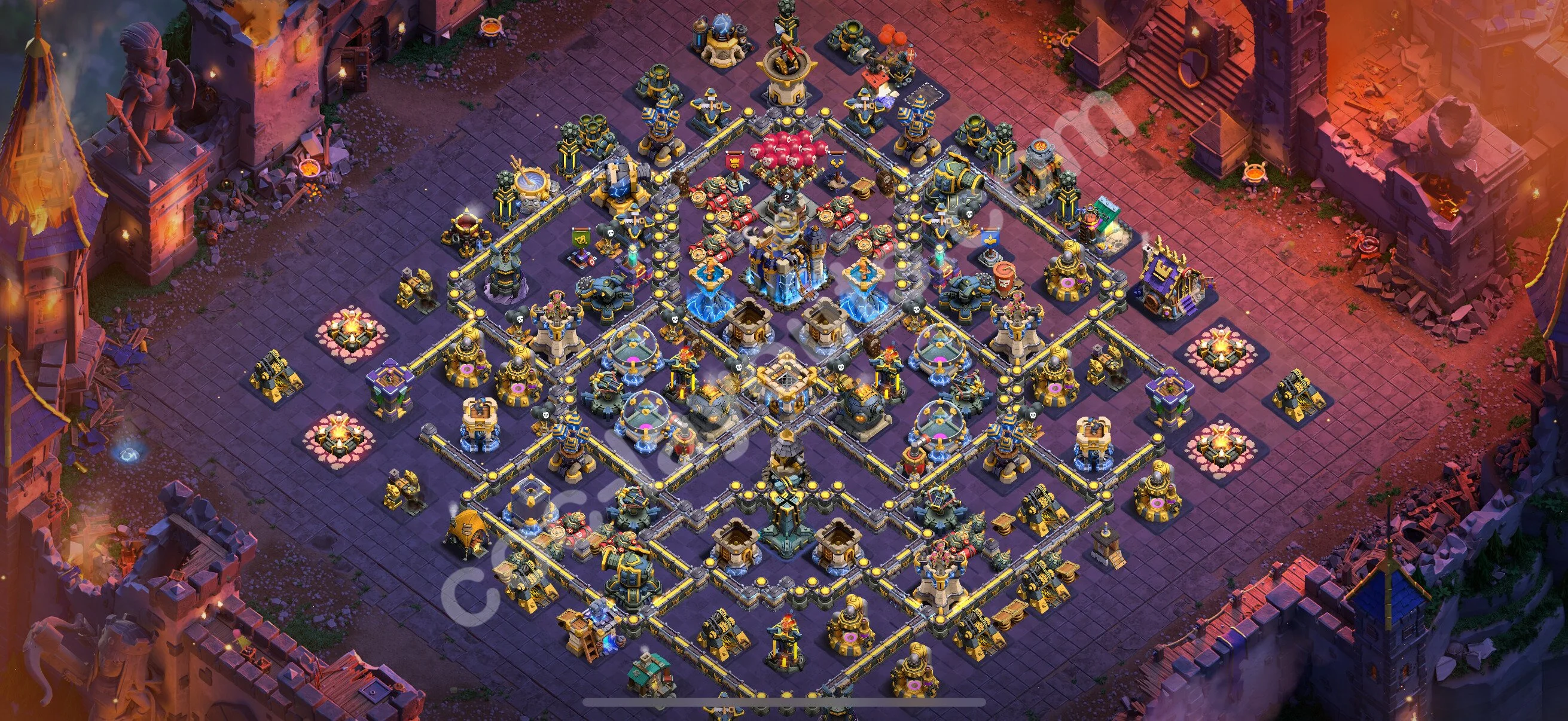 Top War Base TH18 with Link, Hybrid - CWL Defence Plan 2026 - Clash of Clans - (#20) — War BH18