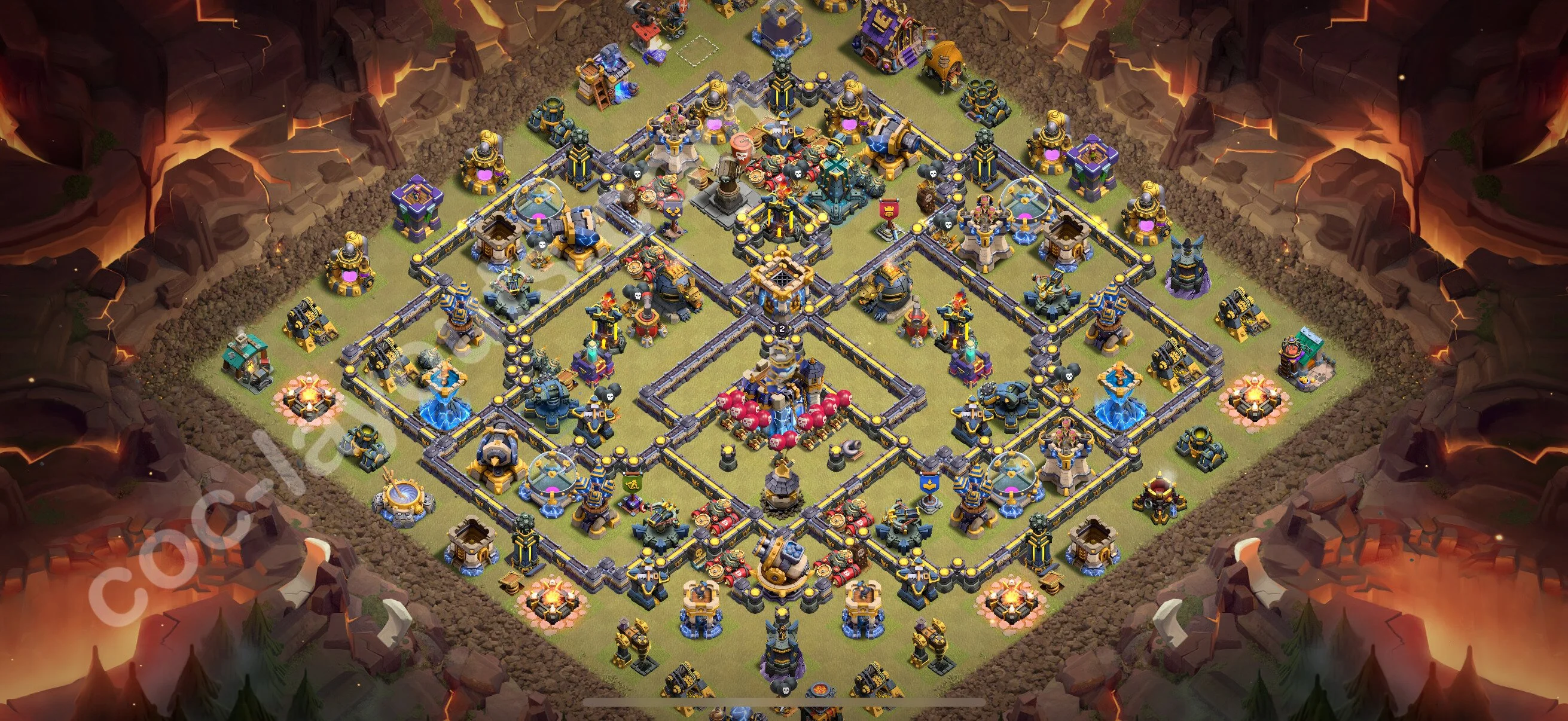 Top War Base TH18 with Link - CWL Defence Plan 2026 - Clash of Clans - (#28) — Wojna BH18