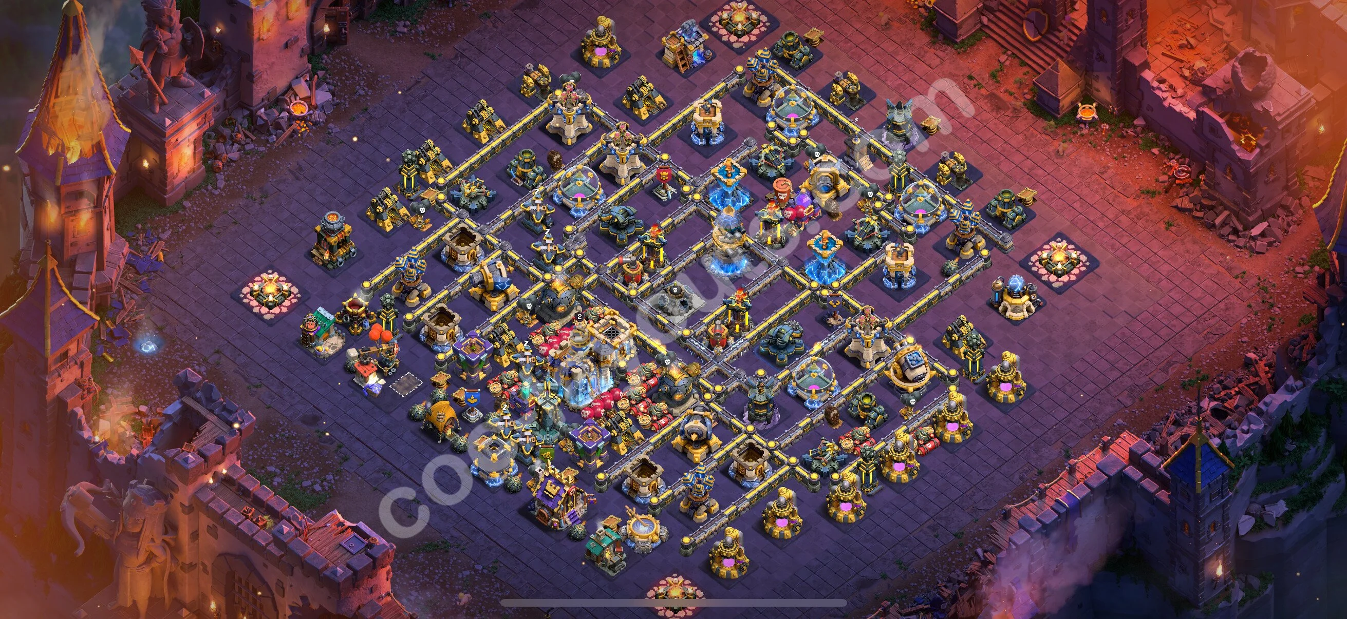 Top War Base TH18 with Link - CWL Defence Plan 2026 - Clash of Clans - (#31) — Krieg BH18