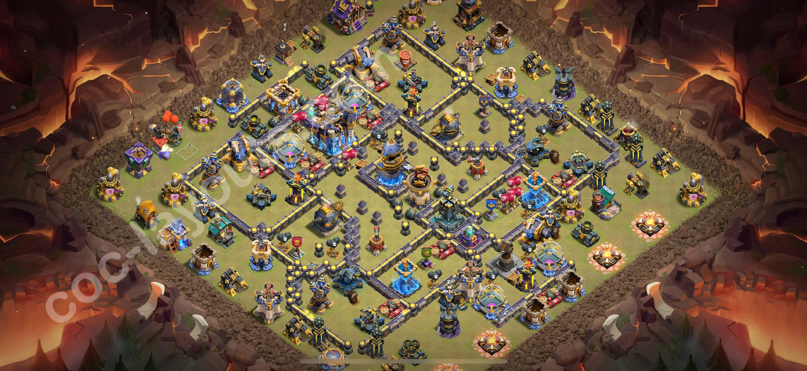 Top War Base TH18 with Link - Anti 2 Stars CWL Plan 2026 - Clash of Clans - (#33) — Krieg BH18