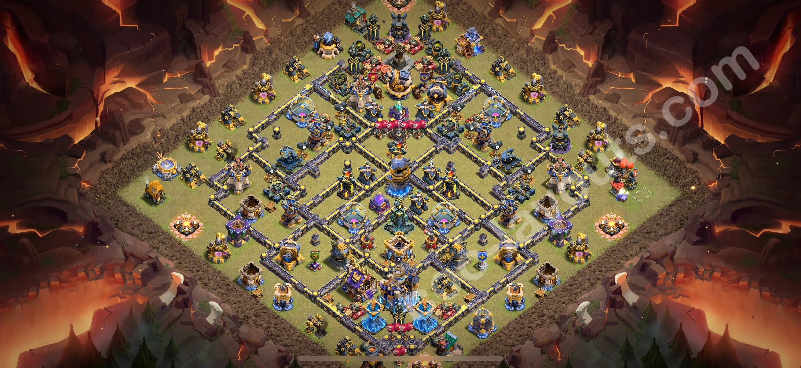 Top War Base TH18 with Link - CWL Defence Plan 2026 - Clash of Clans - (#38) — Oorlog BH18